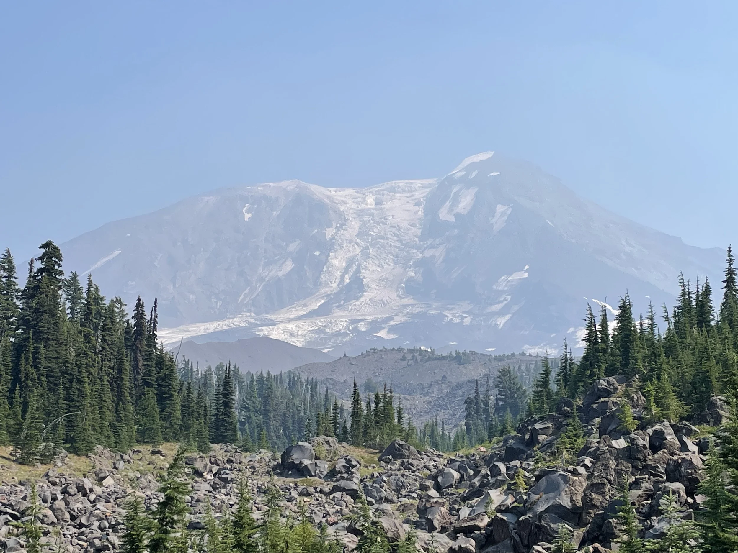 Adams Glacier, northwest face of Mt. Adams