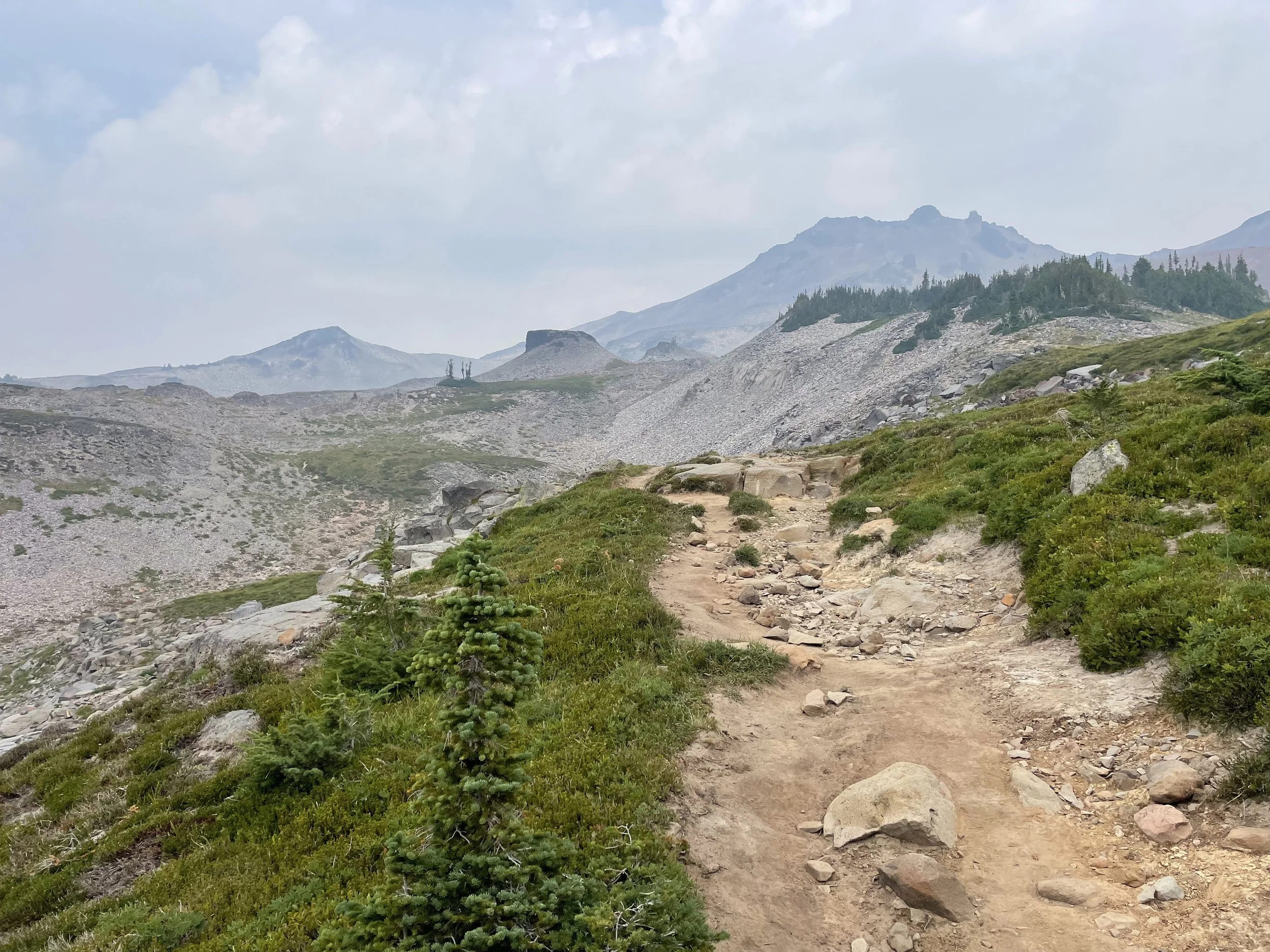 Getting higher above treeline