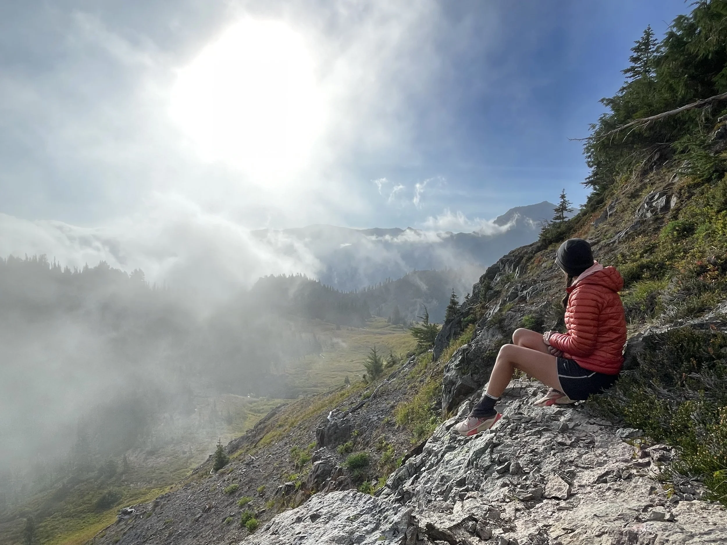 Views from our campsite in the morning