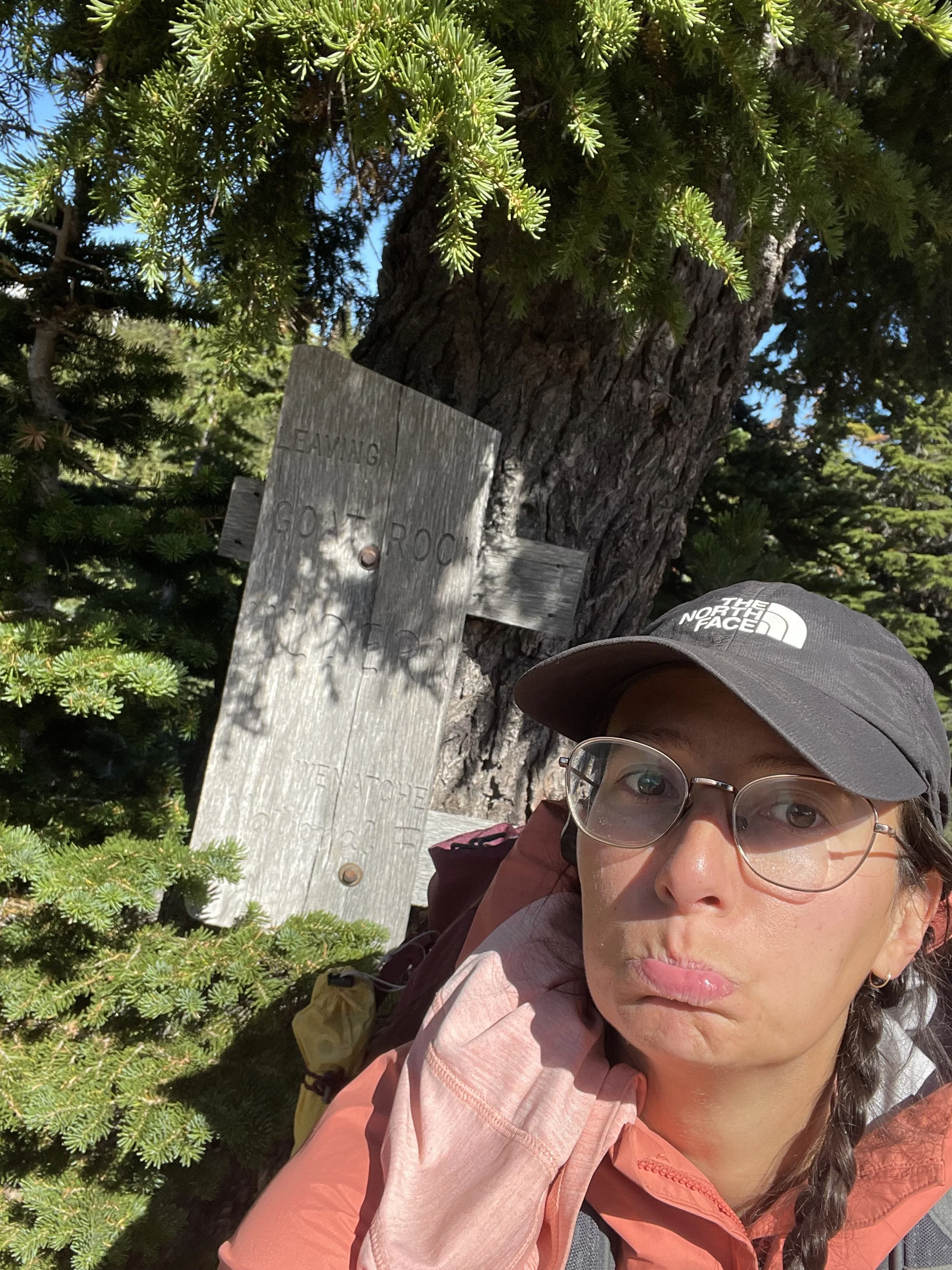 Leaving Goat Rocks Wilderness