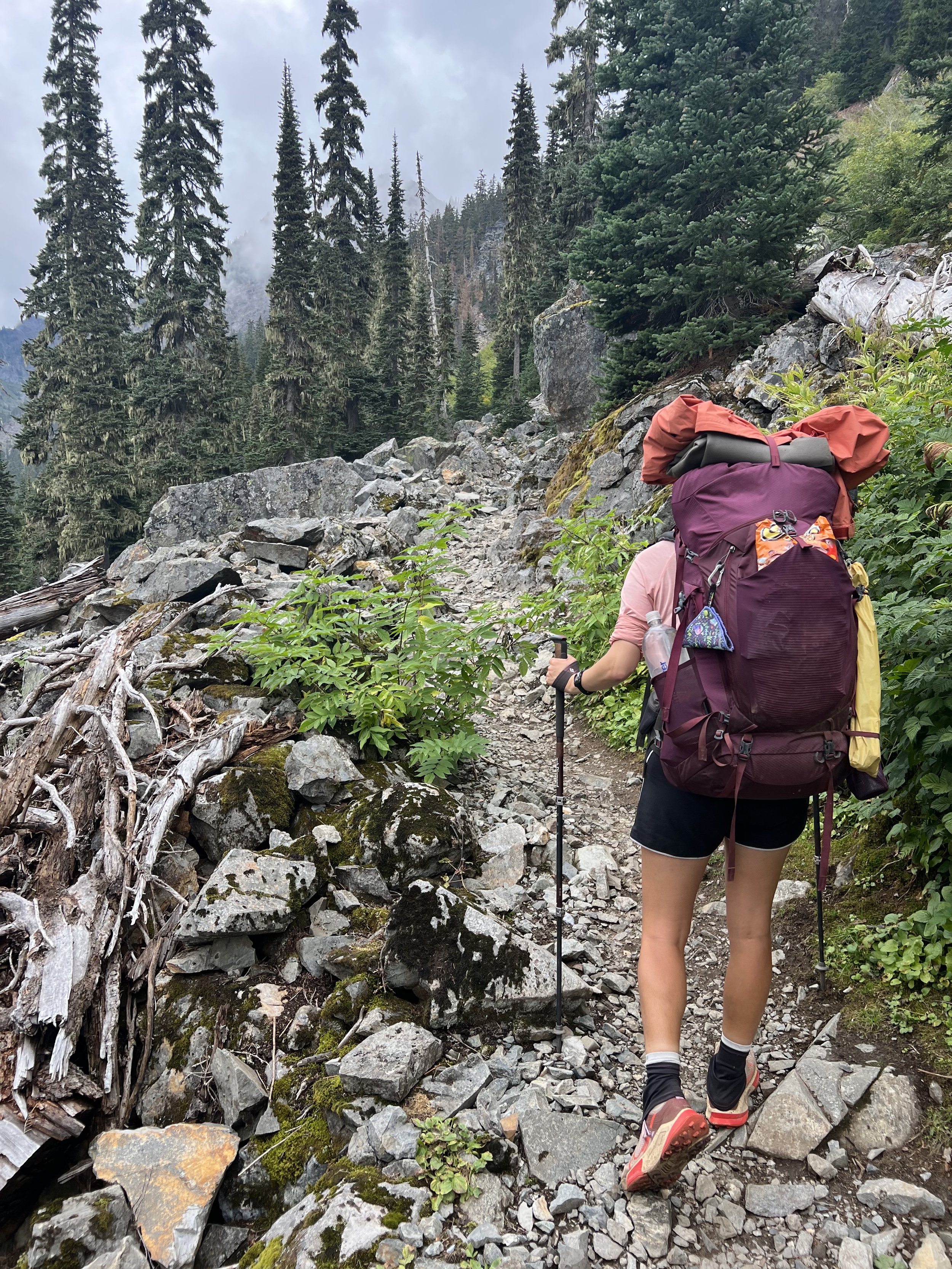 Climbing out of Snoqualmie Pass