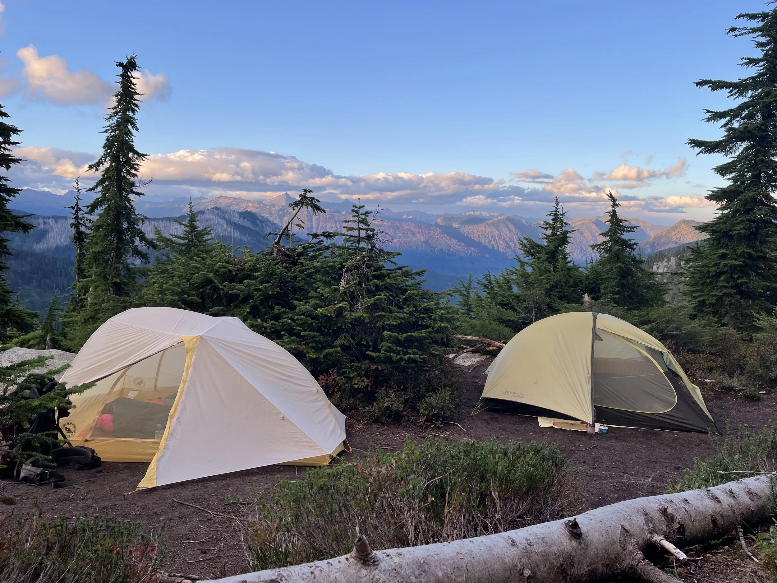 Probably our most picturesque campsite