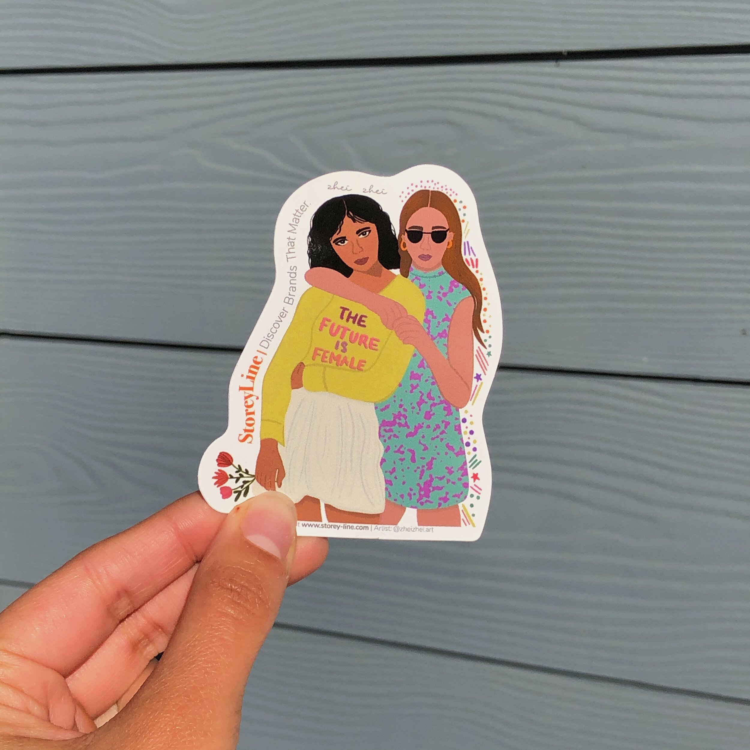 The Future is Female Sticker