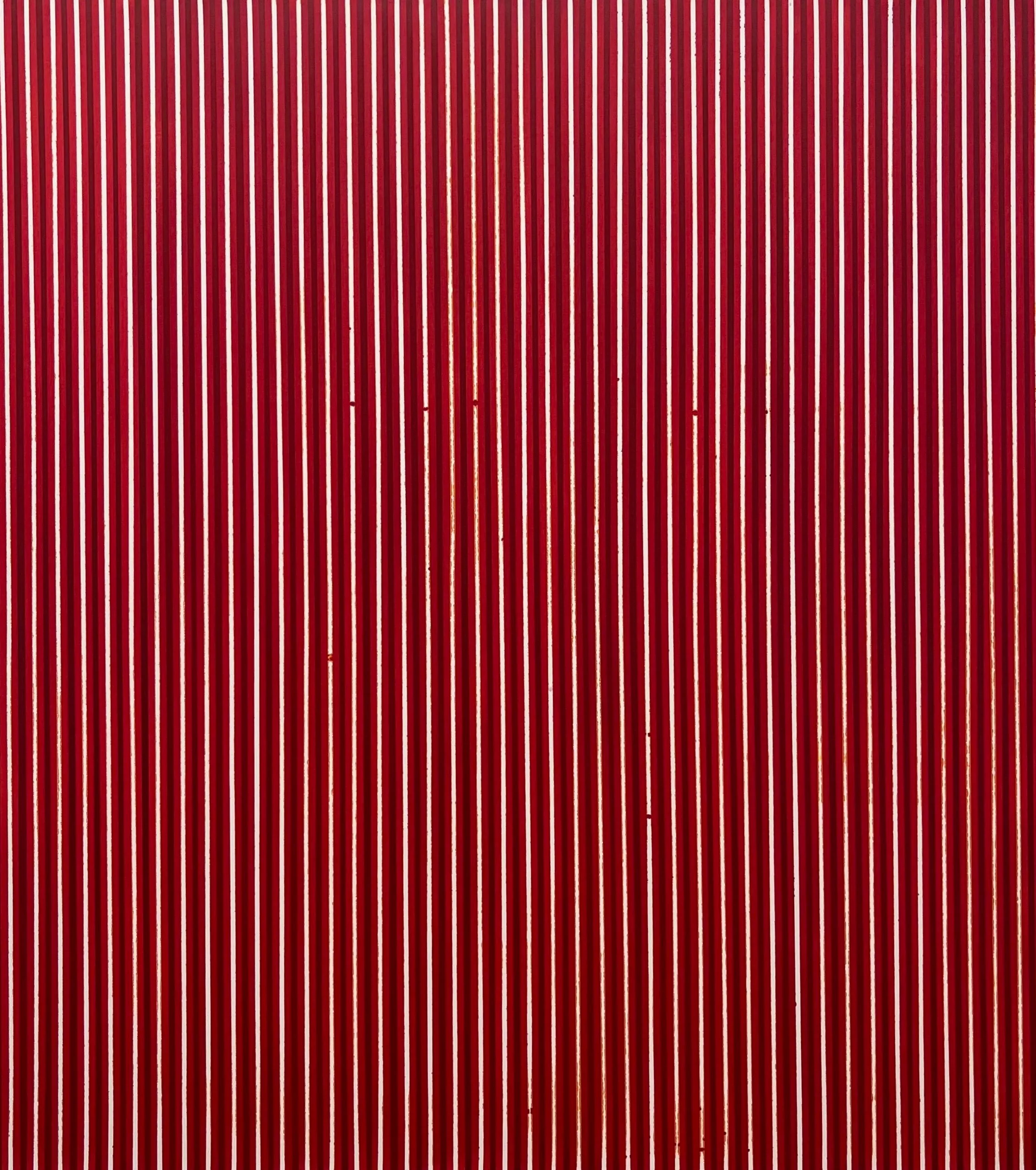 Red Bombs Bursting in Air, 2024, acrylique sur toile / acrylic on canvas 
152 x 137 cm ( 60 x 54 in. )              $5745. CAD