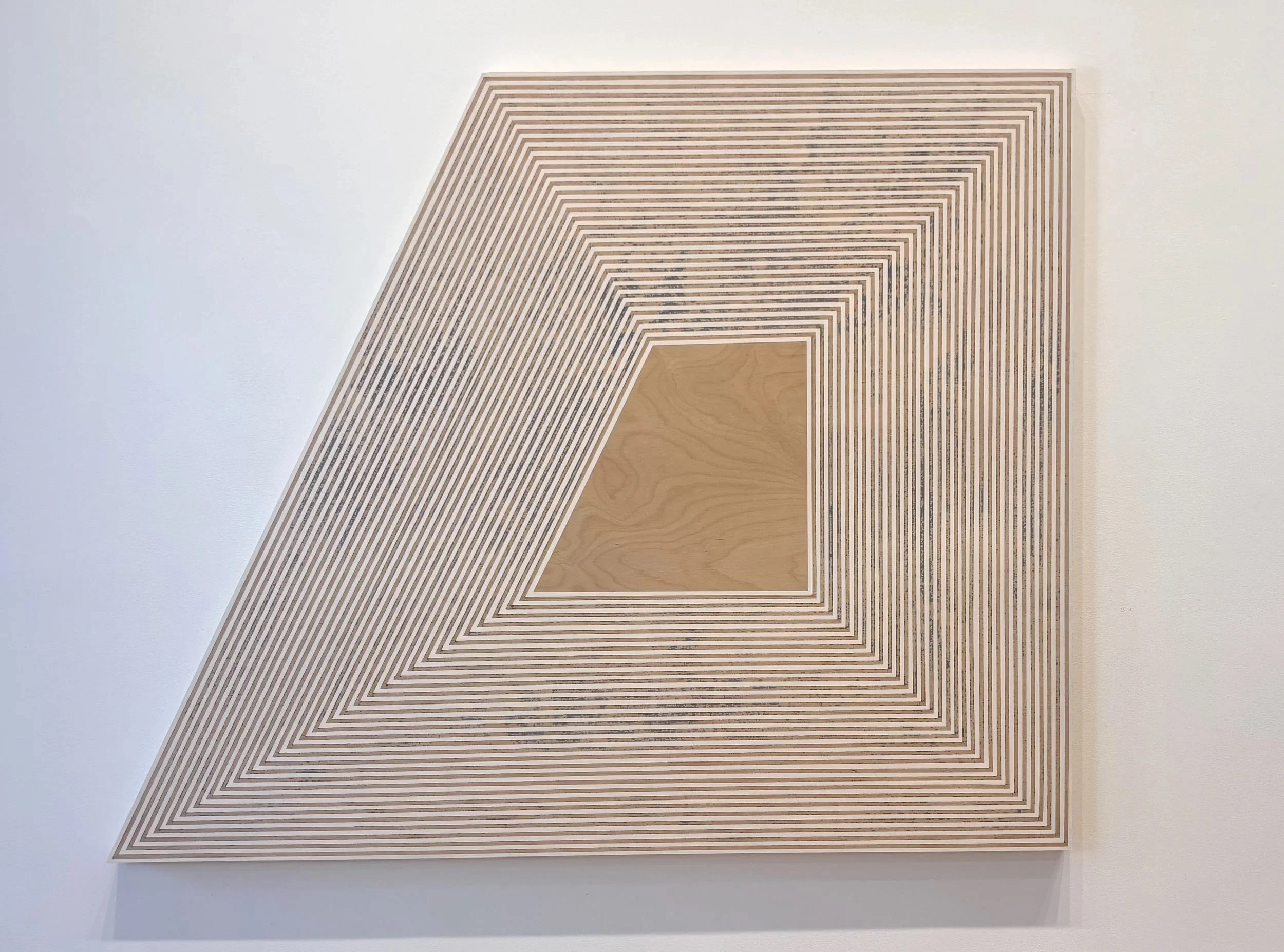 Irregularities no. 1 2025, acrylique sur bois / acrylic on birch panel 122 x 152 cm ( 48 x 60 in.) $5425. CAD