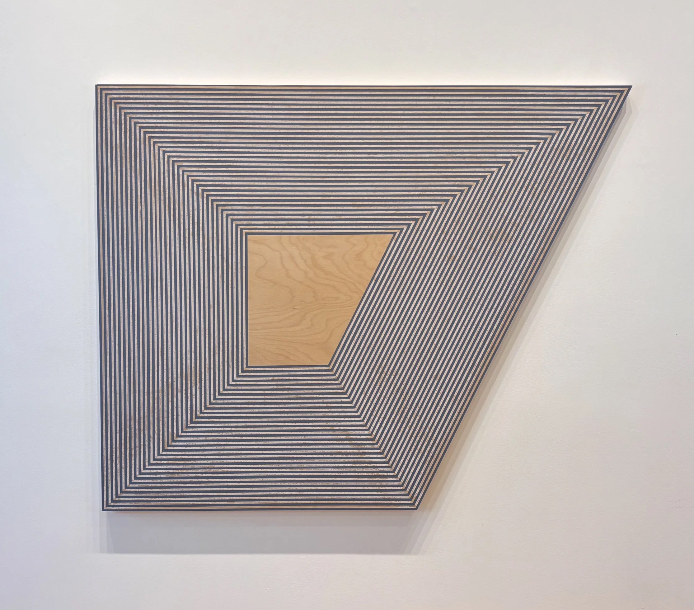 Irregularities no. 2, 2025 acrylique sur bois / acrylic on birch panel 122 x 152 cm ( 48 x 60 in.) $5425. CAD