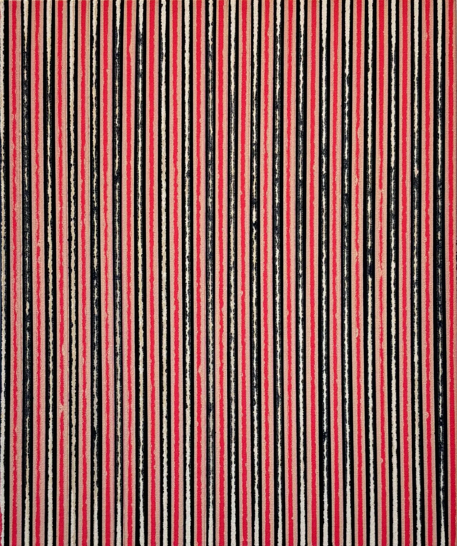 Red Wash 2024,  acrylique sur toile / acrylic on canvas 60.96 x 50.8cm ( 24 x 20 in. )  
                                                                      $1540. CAD