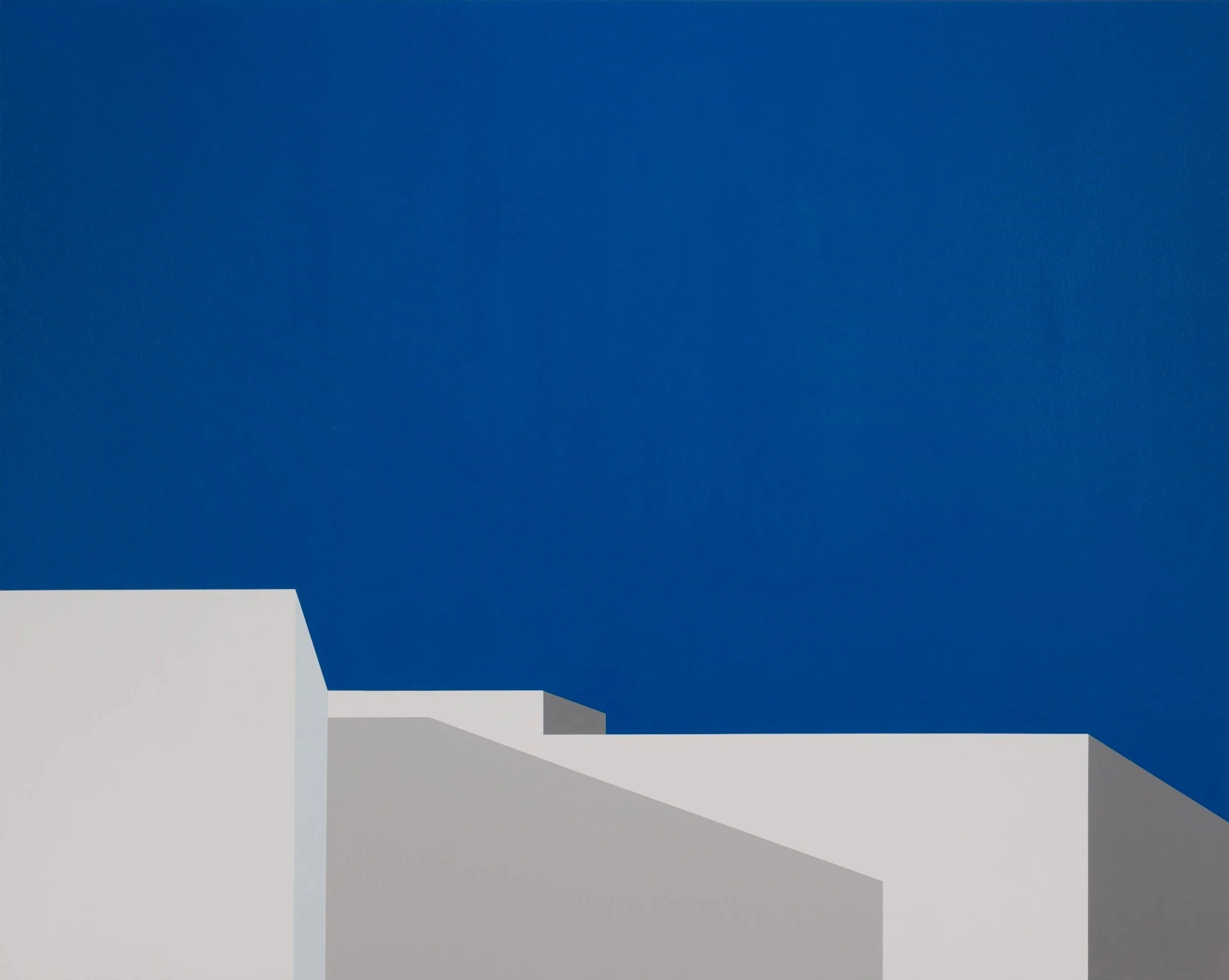 Nothing but Blue Skies, 2024
acrylique sur toile / acrylic on canvas 122 x 152 cm (48 x 60 po)    - SOLD 
