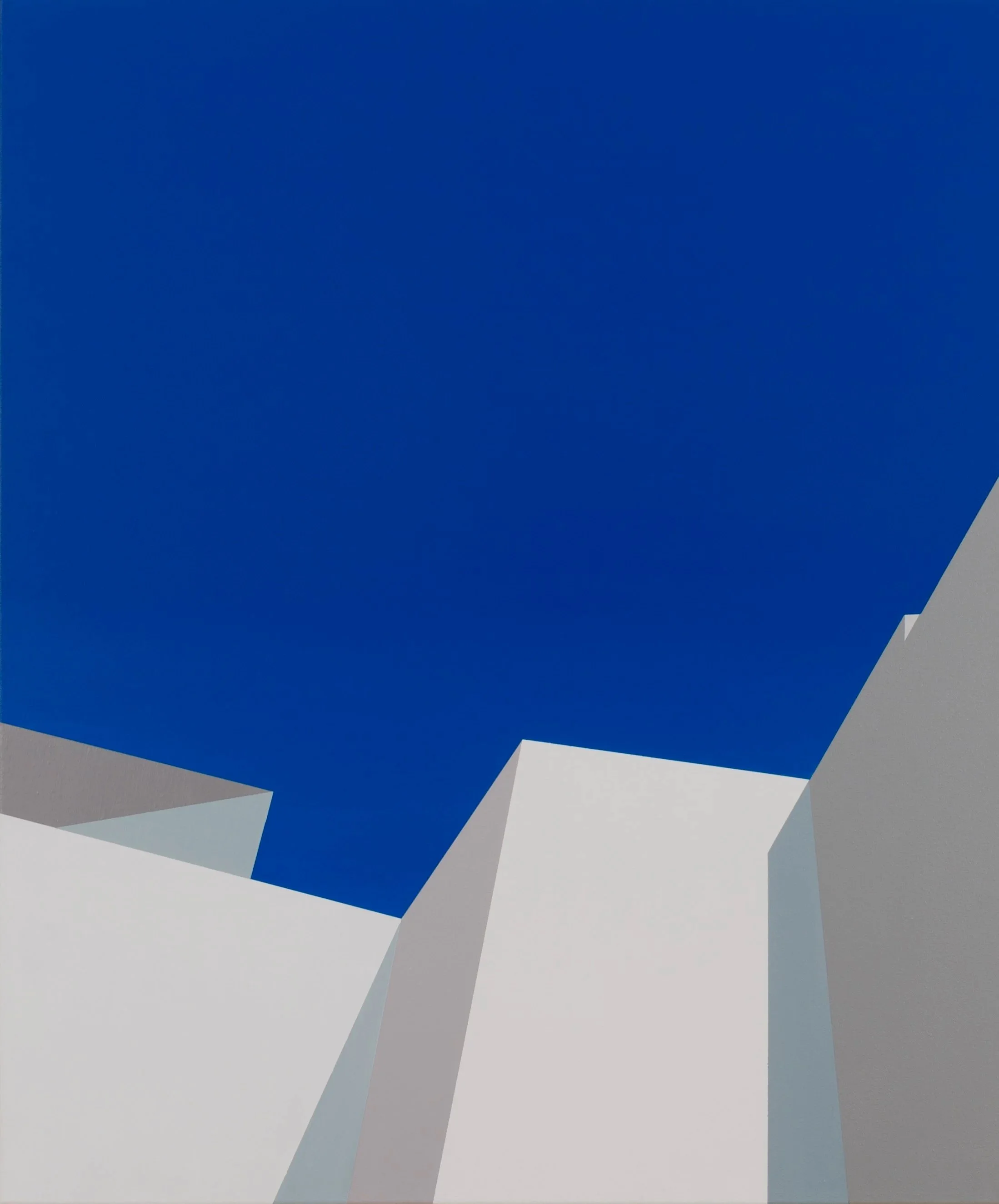 Looking up, 2024
acrylique sur toile / acrylic on canvas 76 x 91.44 cm ( 30 x 36 po)
