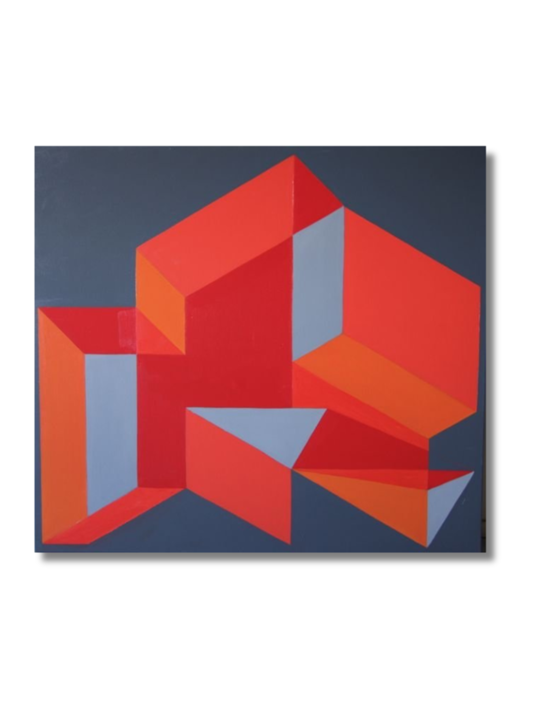 I'll settle for uncertainty, 2012, huile sur toile/ oil on canvas, 137 x 153 cm 