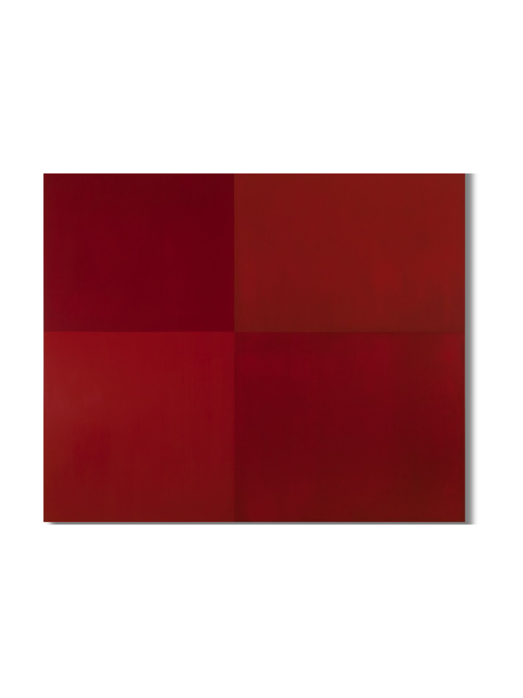 Big Red, 2017, huile sur toile/ oil on canvas, 183 x 214 cm  