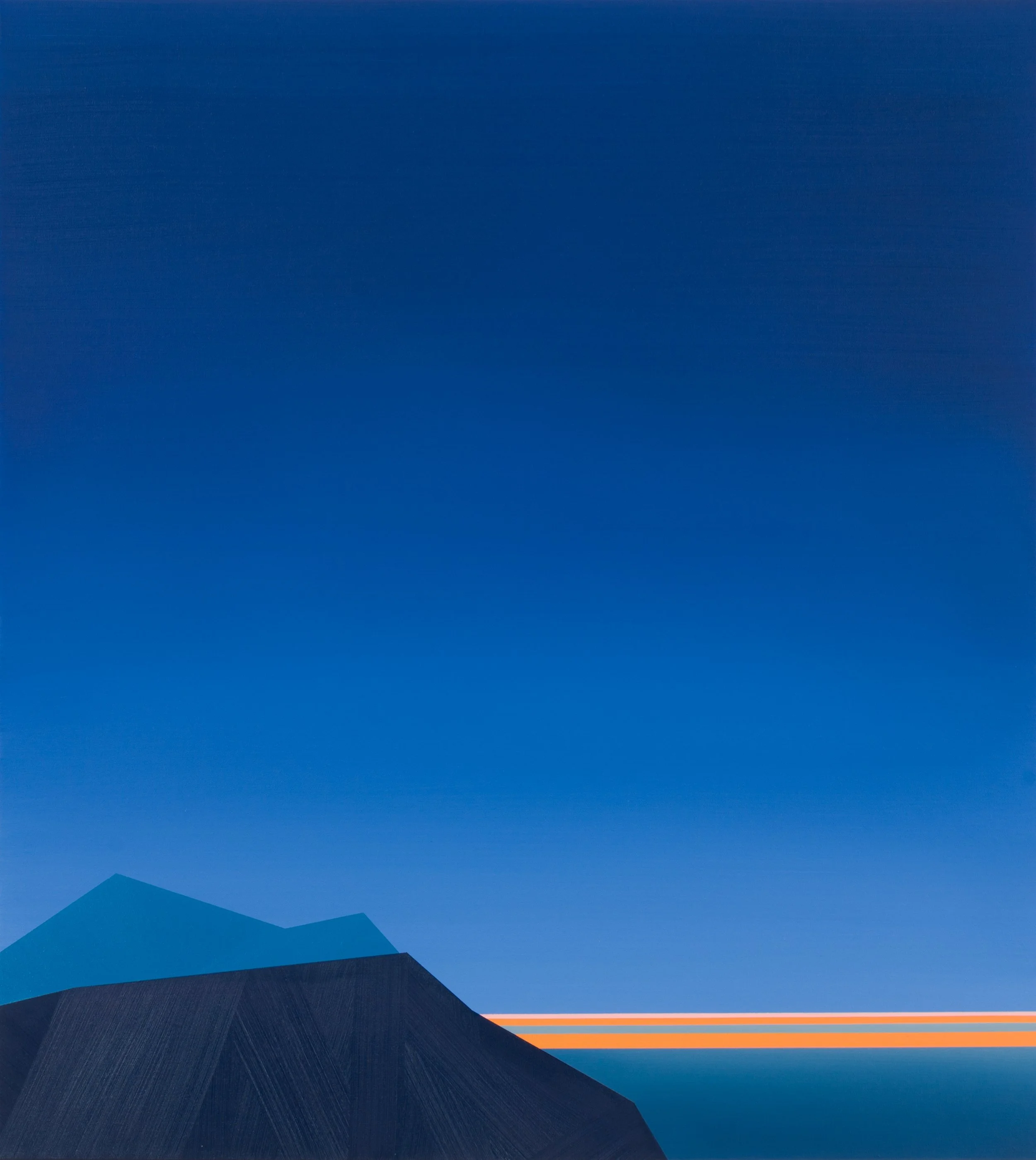 Sunset at the Beach, 2026
huile sur toile / oil on canvas 102 x 91.44 cm ( 40 x 36 po )
