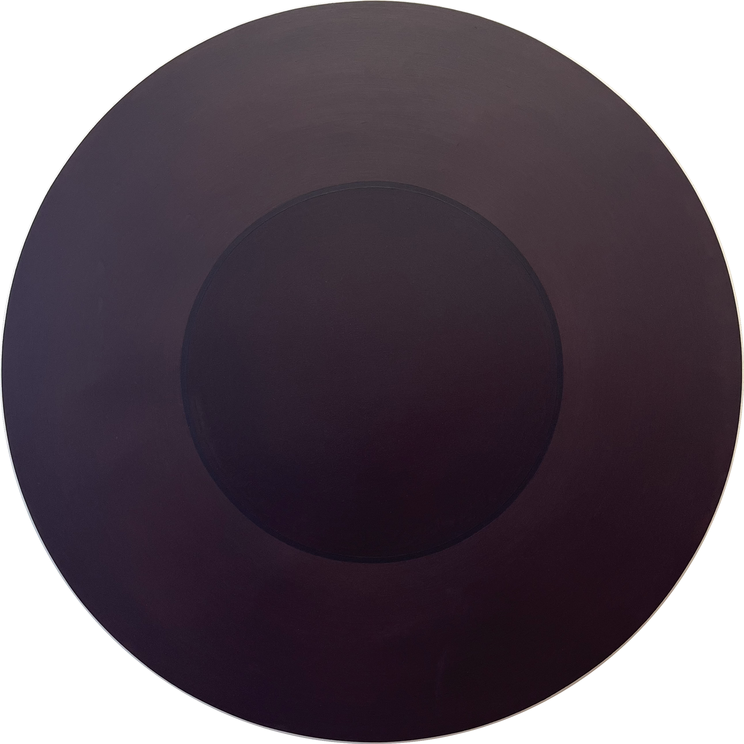 Violet Skies 2022, huile sur bois/ oil on birch panel, 76.2 cm (30 in.) $ 1800. CAD