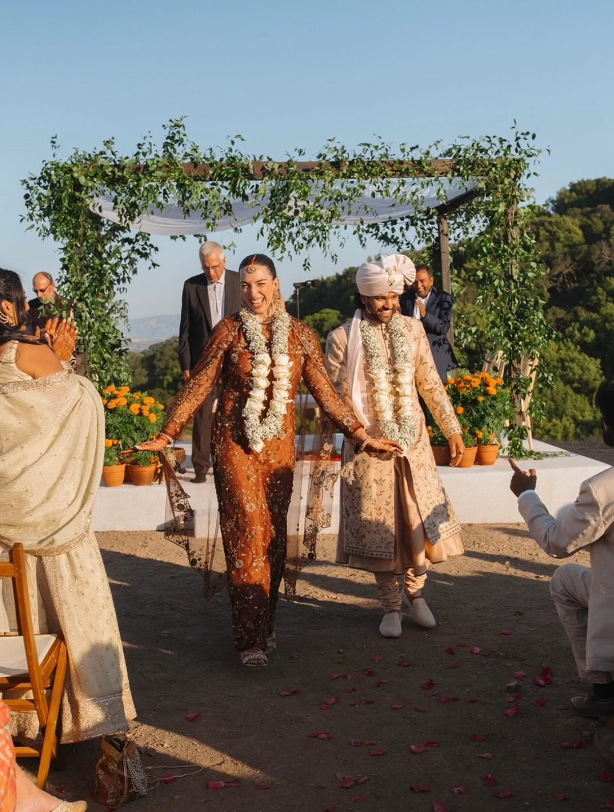 Design Philosophy: 
Enhancing, Not Competing

For E+G&rsquo;s wedding, our guiding principle was clarity. The private estate offered such expansive views that we intentionally designed elements to complement&mdash;rather than distract from&mdash;the 