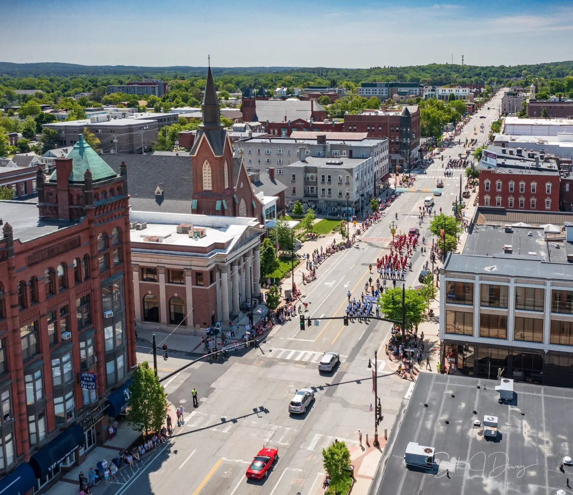 A picture of nashua NH, a city Taylor Tree Service Serves.