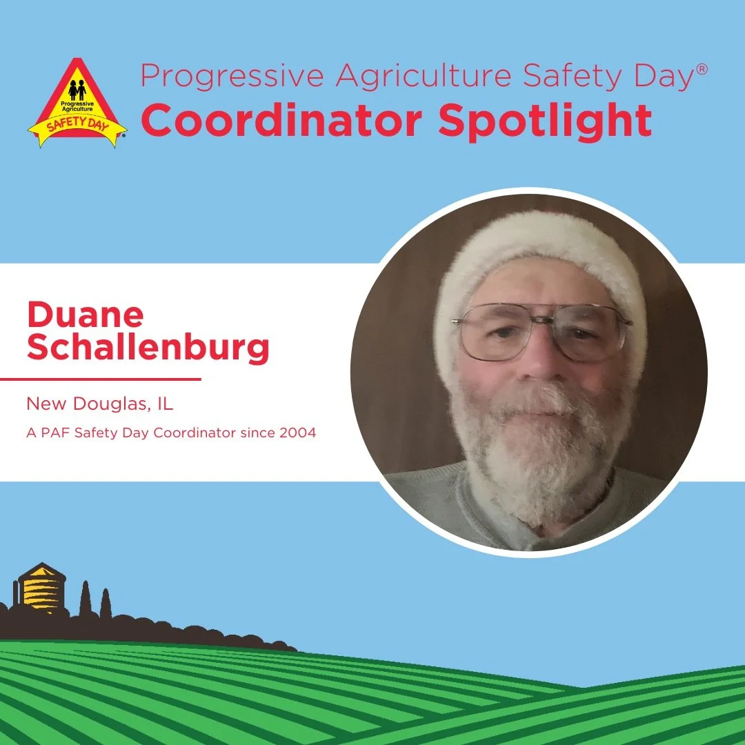 PAF Safety Coordinator Spotlight: Duane Schallenburg