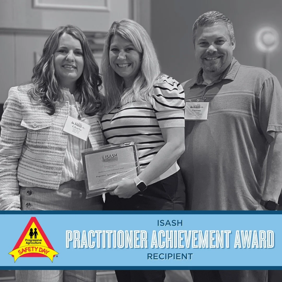 Progressive Agriculture Foundation® Receives Practitioner Award from International Society for Agricultural Safety and Health