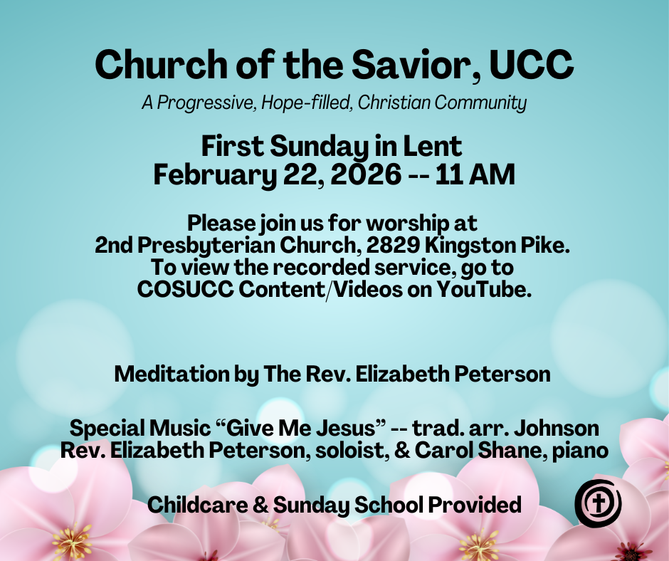 First Sunday in Lent Worship Service