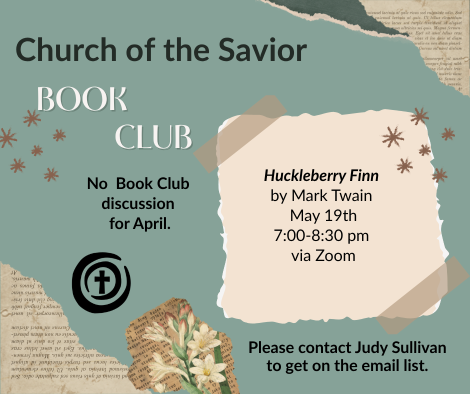 Book Club - Zoom Discussion