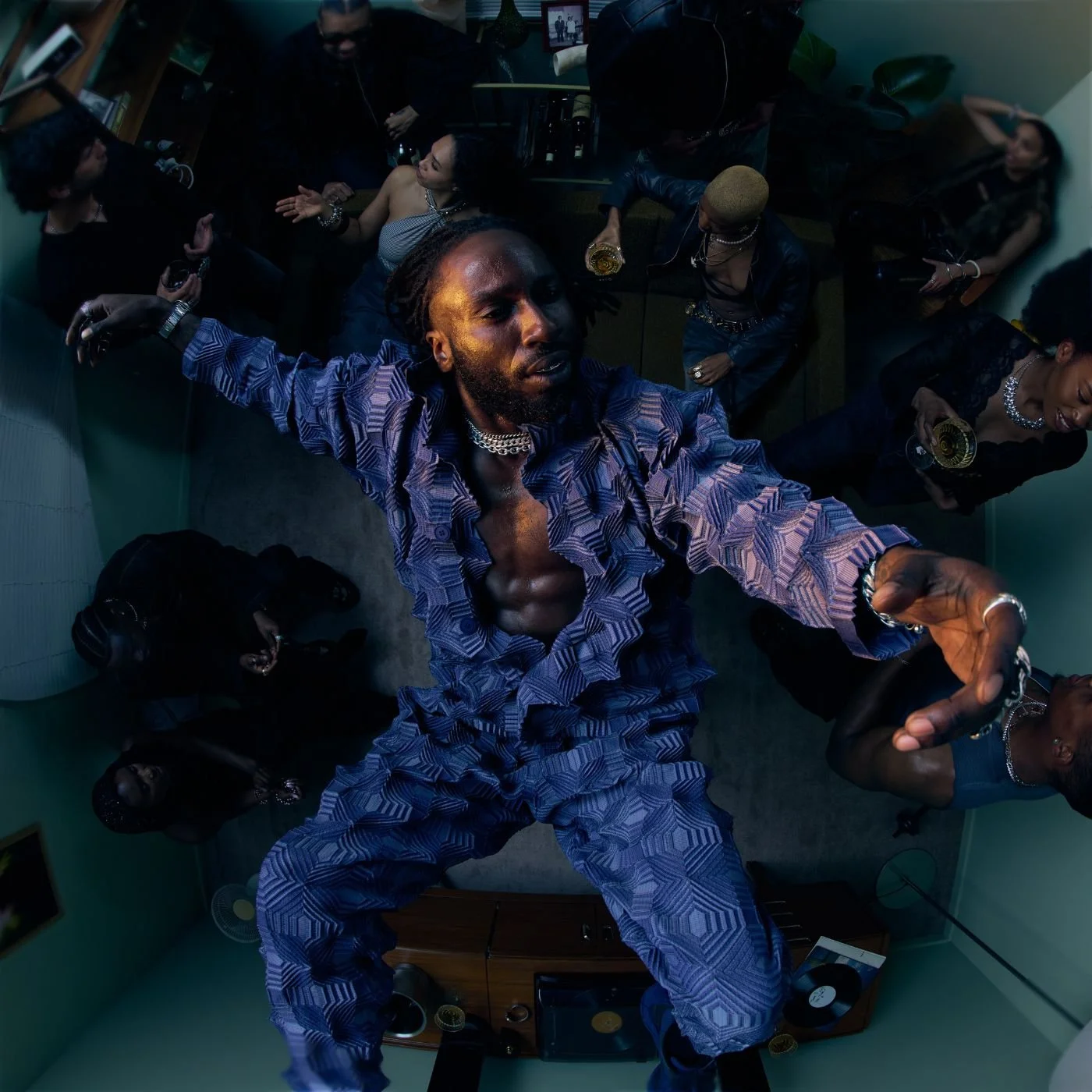 Kojey Radical "Dont Look Down" album cover art