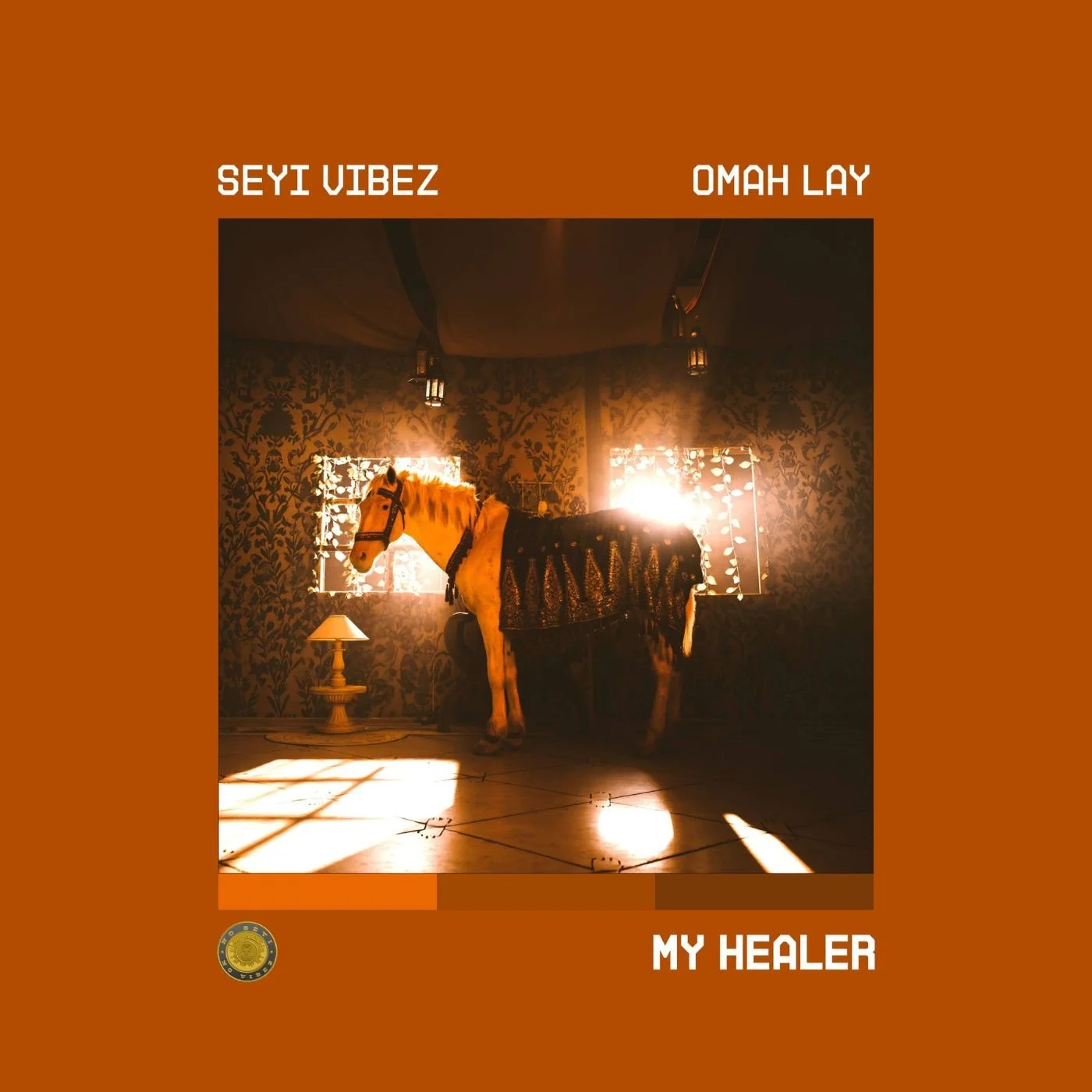 "MY HEALER" single cover art 