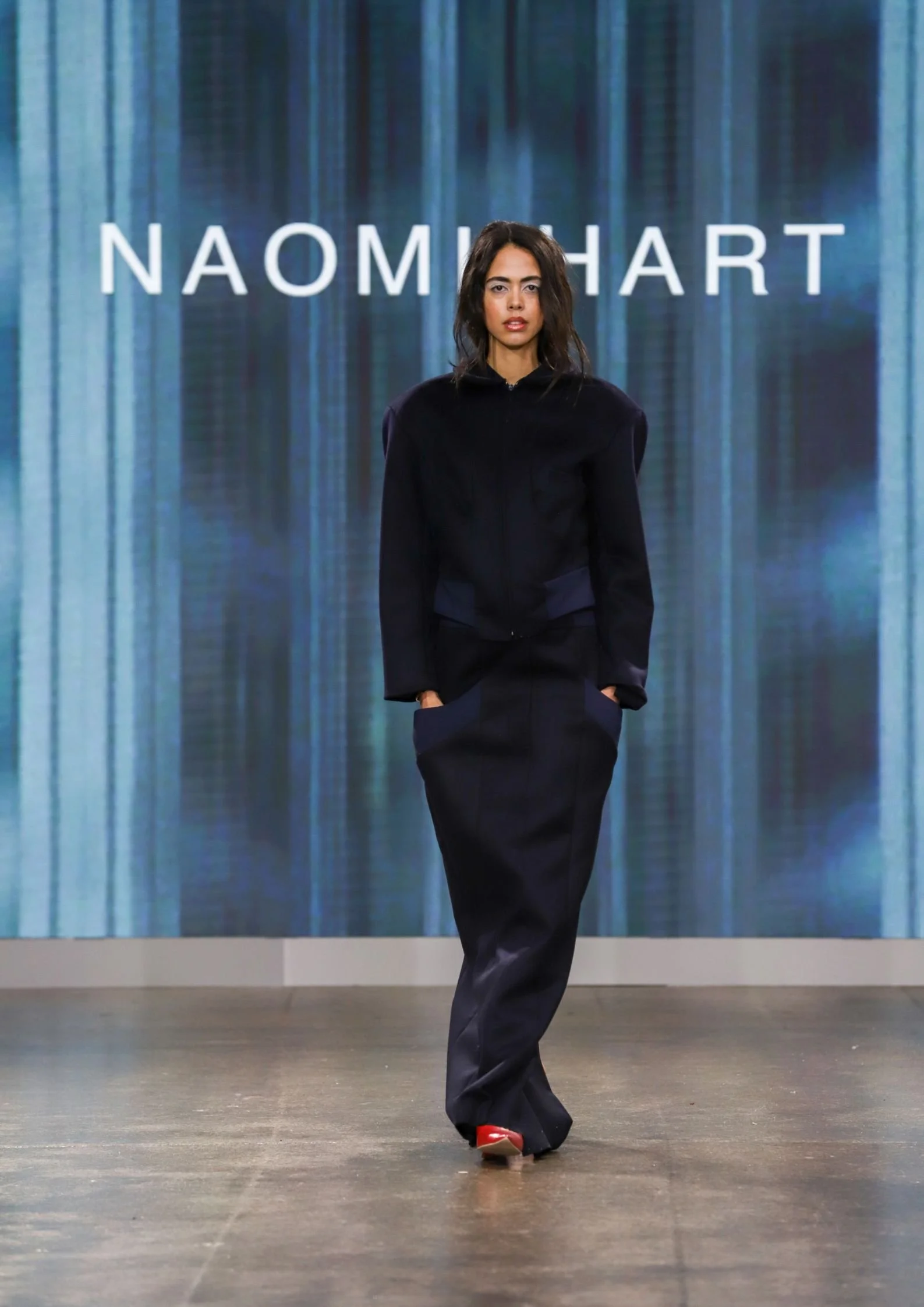 Naomi Hart Presents AW26 Collection “The Sovereignty Of Stillness At London Fashion Week With Fashion Scout runway 2.jpg