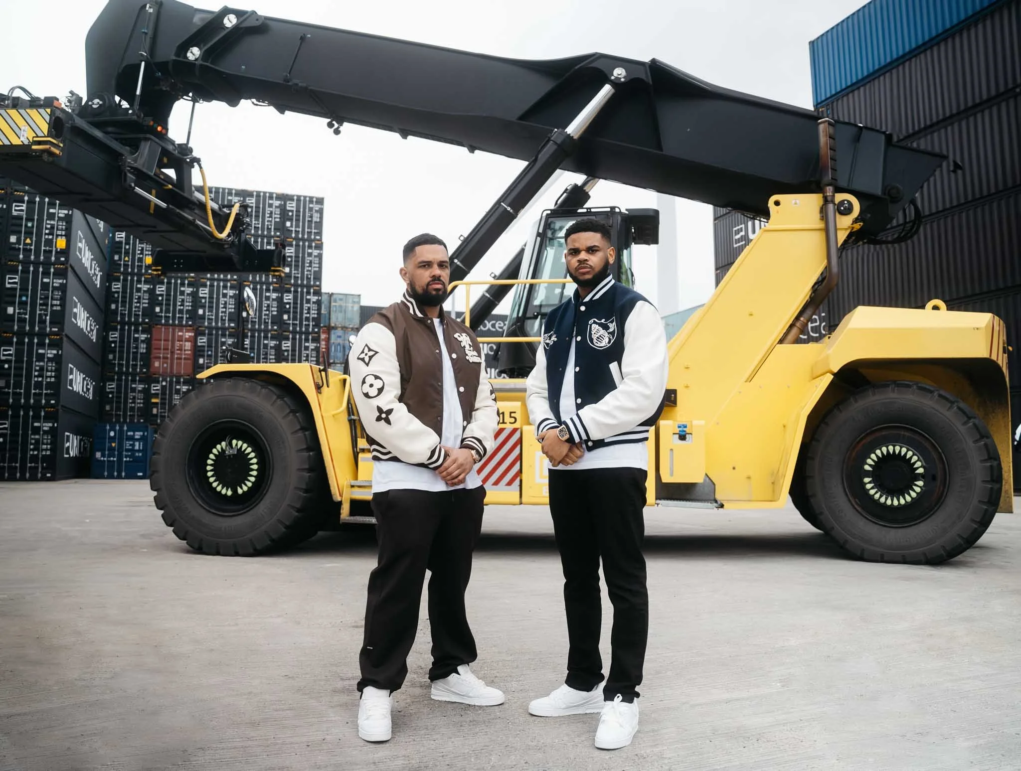 K-Trap and Blade Brown press shot
