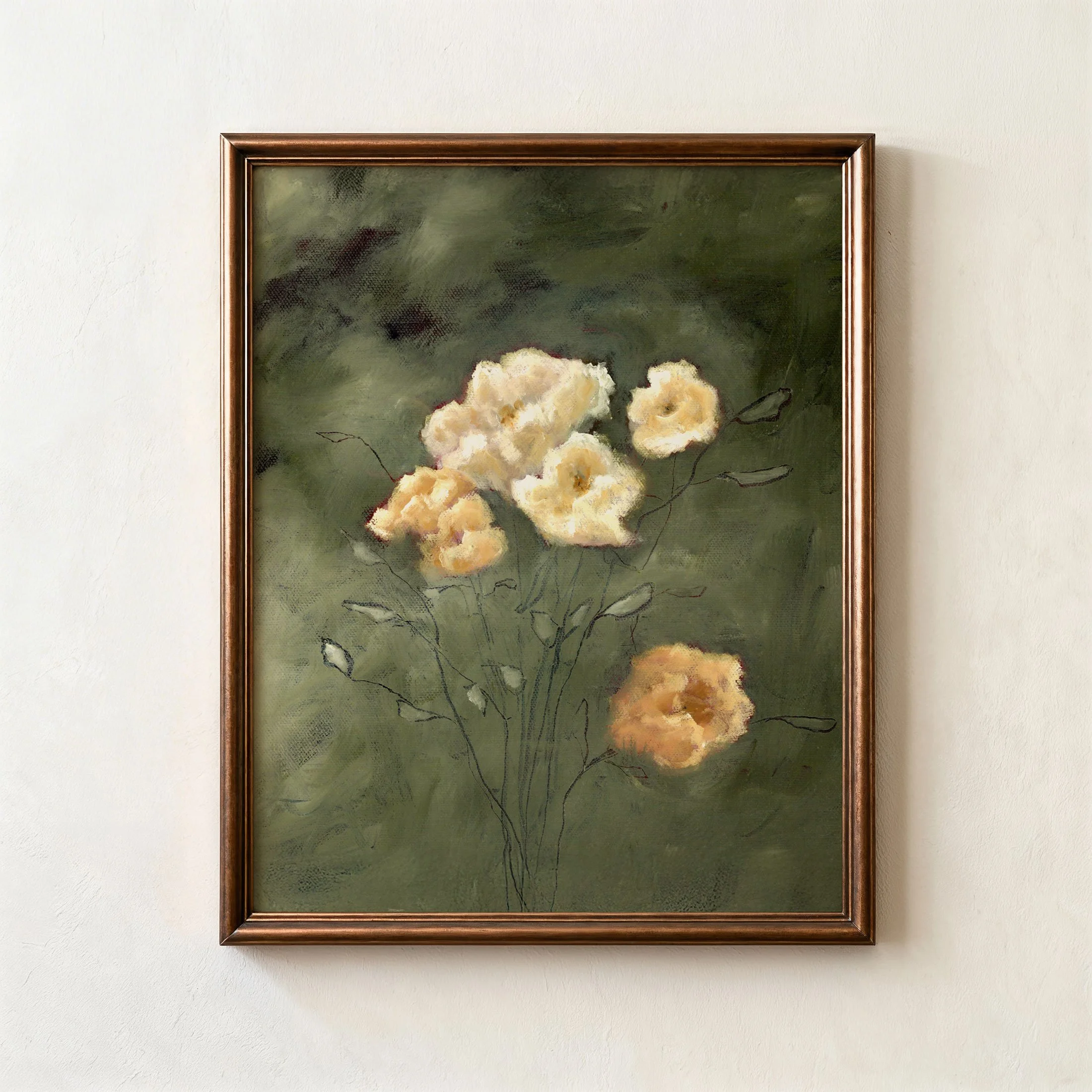 "Golden Blossoms" Print