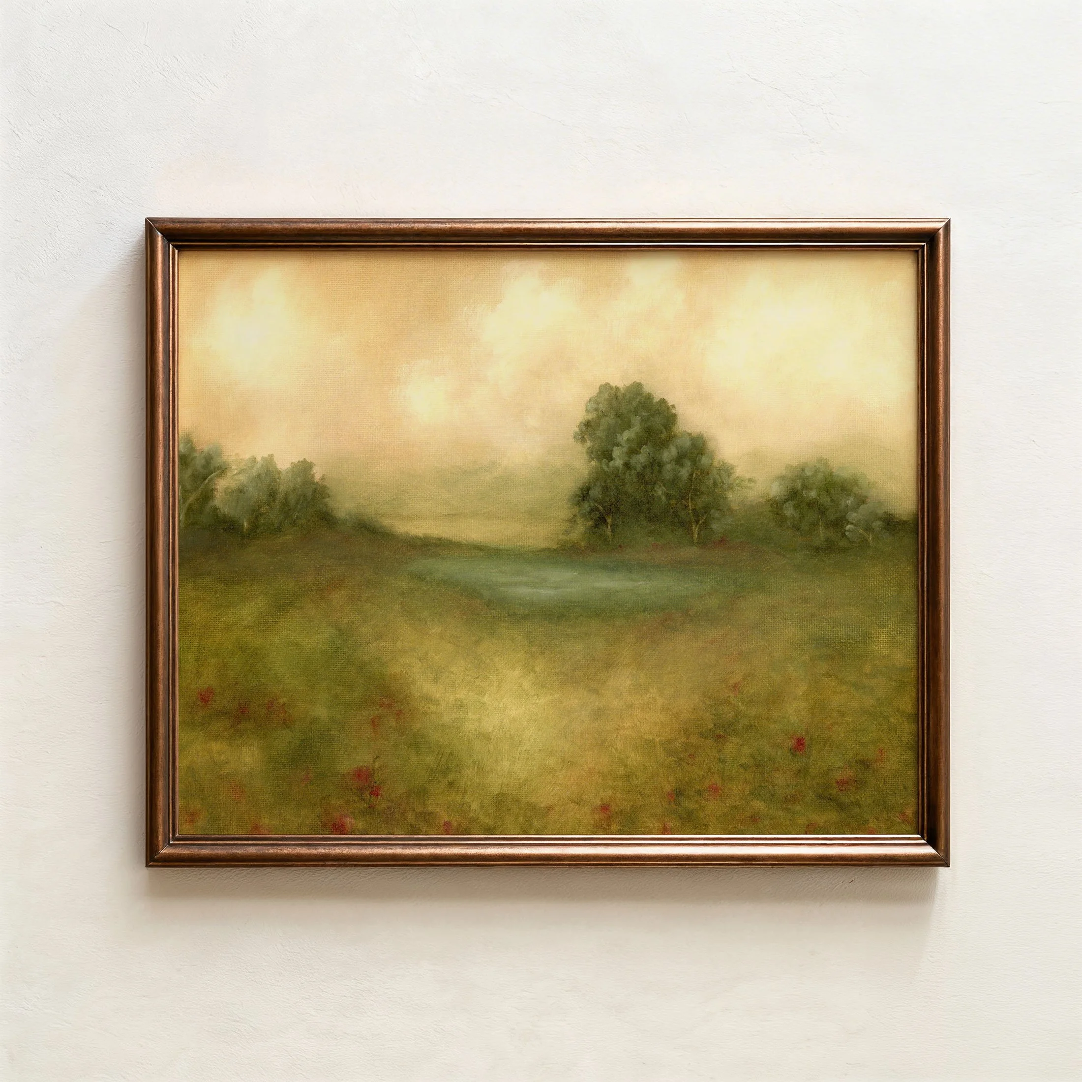 "Apricot Evening" Print