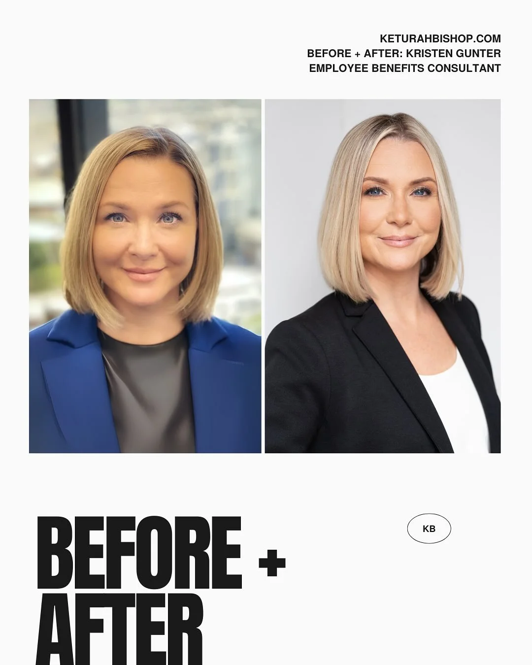 ✨ Transformation Alert✨

A little throwback - Meet Kristen Gunter, an Employee Benefits Consultant and my very first client back when I first arrived in LA! 💫

Kristen came to me with a familiar challenge. Her online presence didn&rsquo;t reflect th