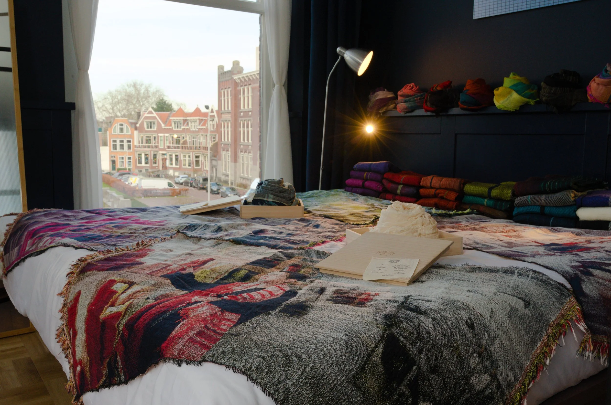 Exhibition room at the Supernova Hotel