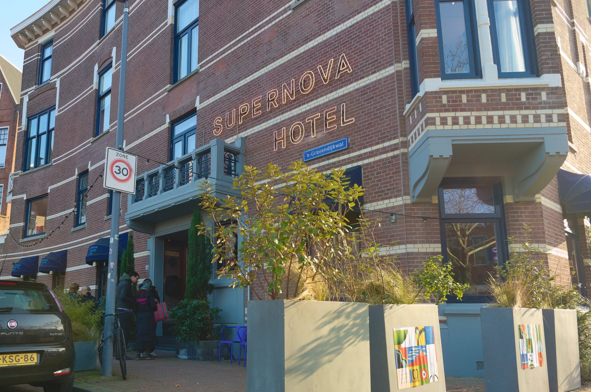 Supernova Hotel Entrance