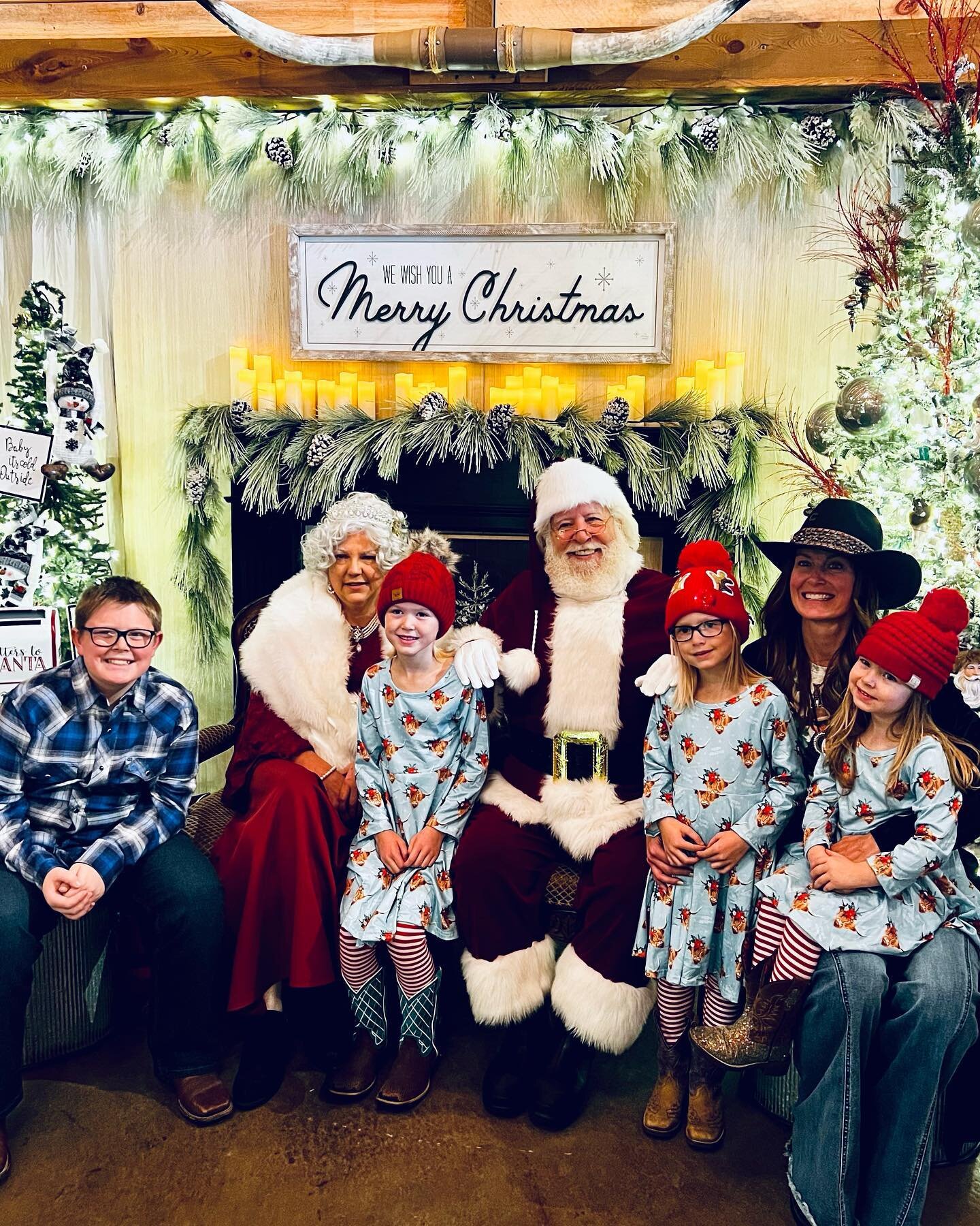 Our ❤️&rsquo;s are full!  Thank you to all of the families who joined us for Santa &amp; Mrs. Claus 🎅🏻🤶🏻. It was such a fun day 🤠