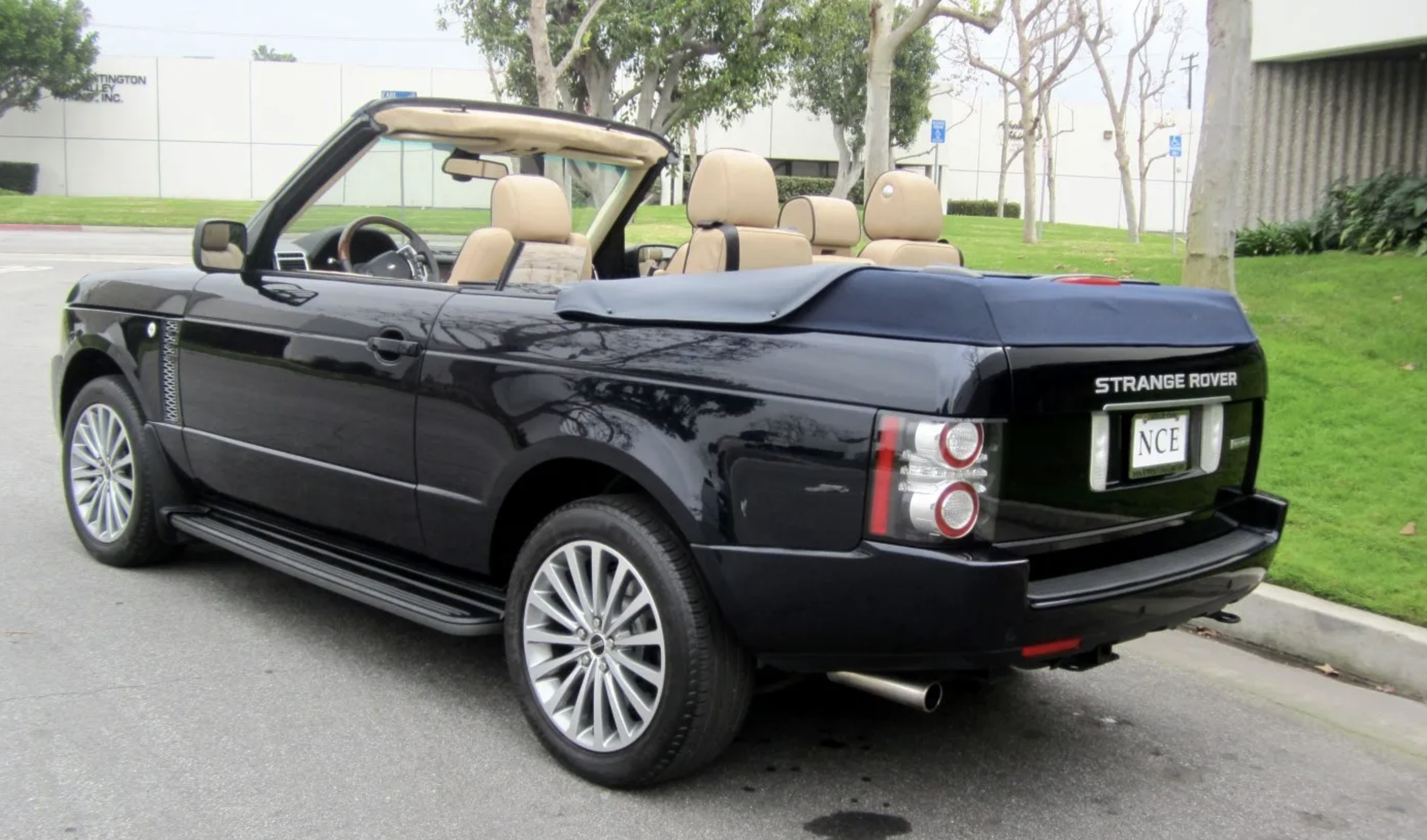 Range Rover кабриолет