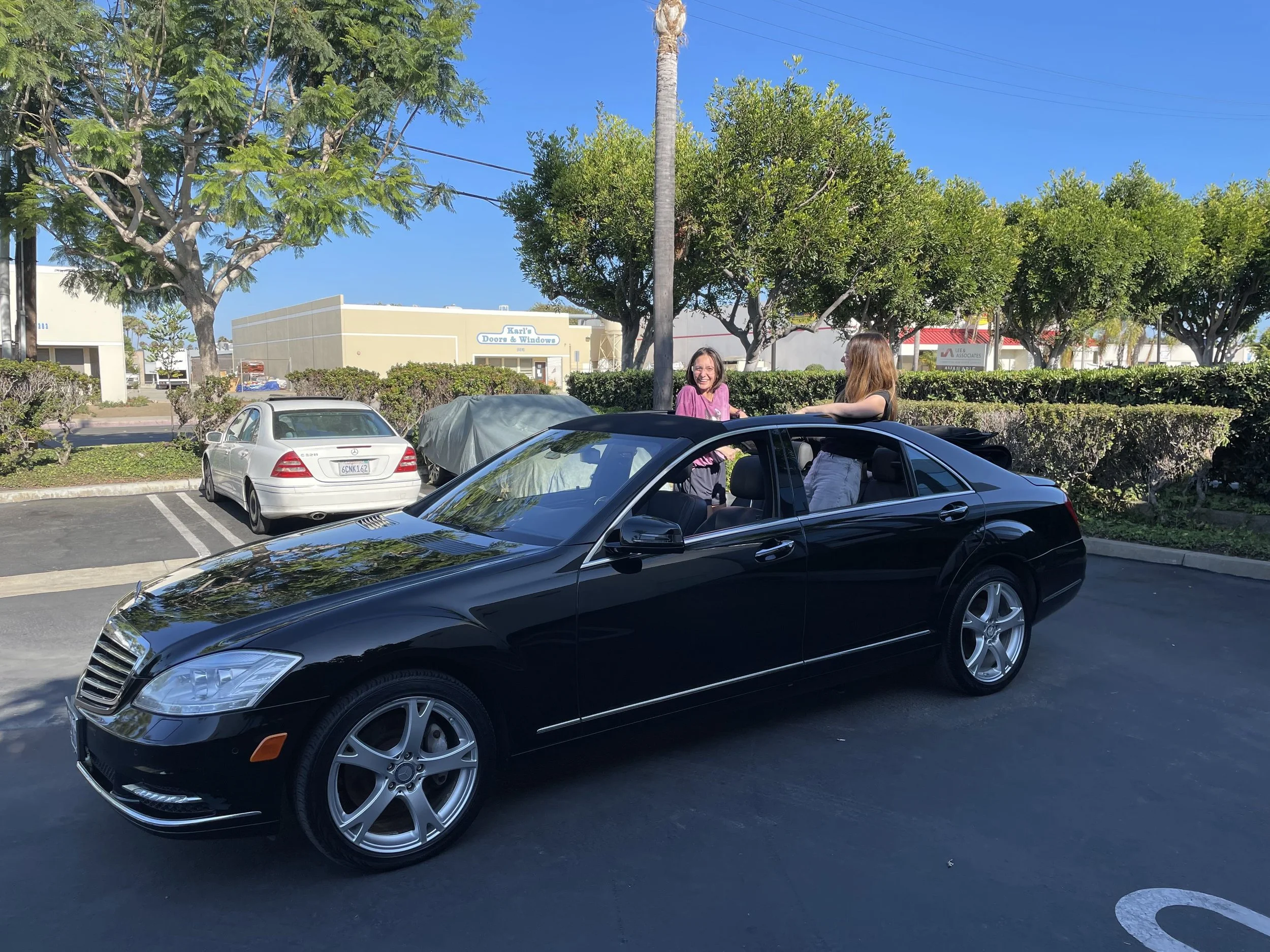 Mercedes S550 Convertible