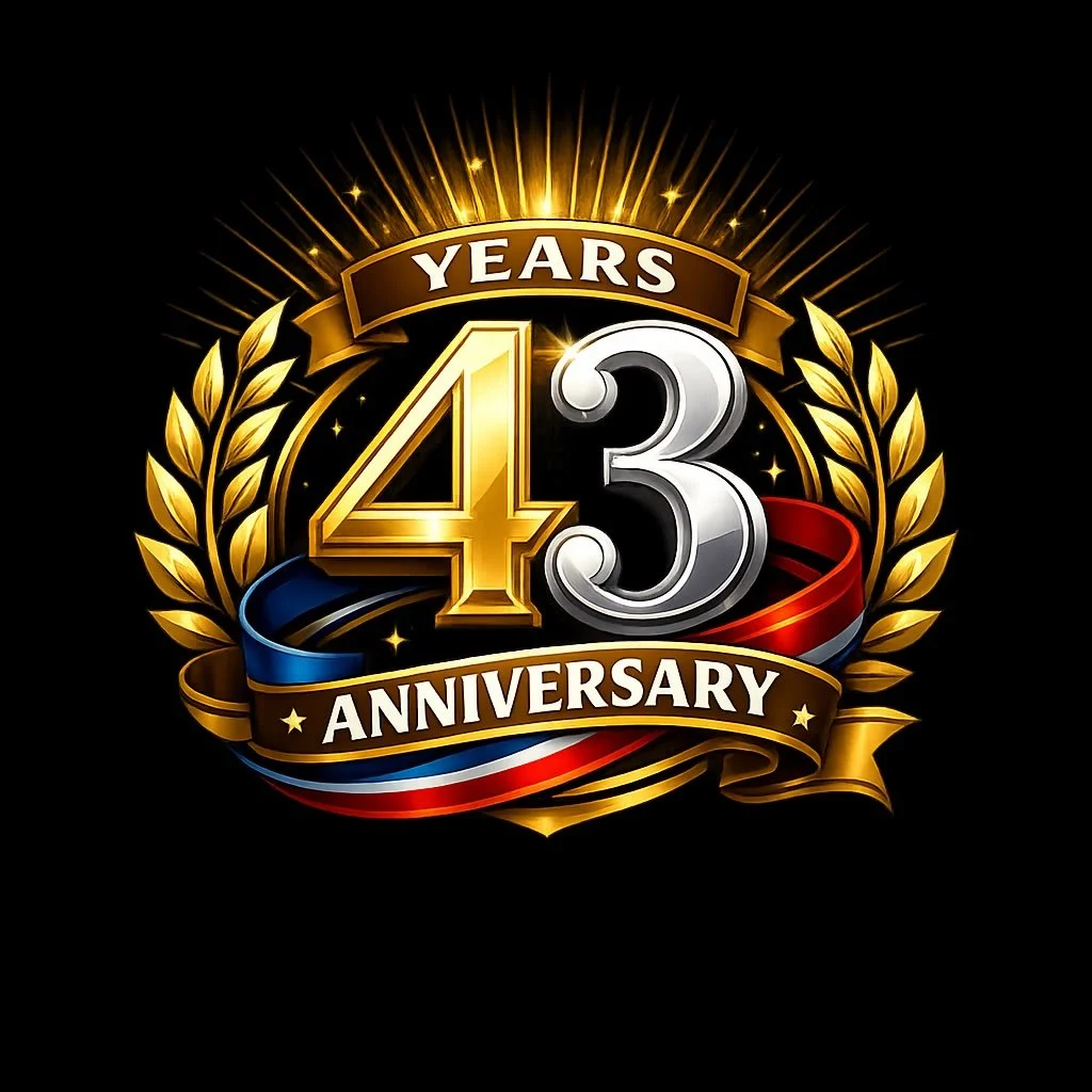 43rd anniversary