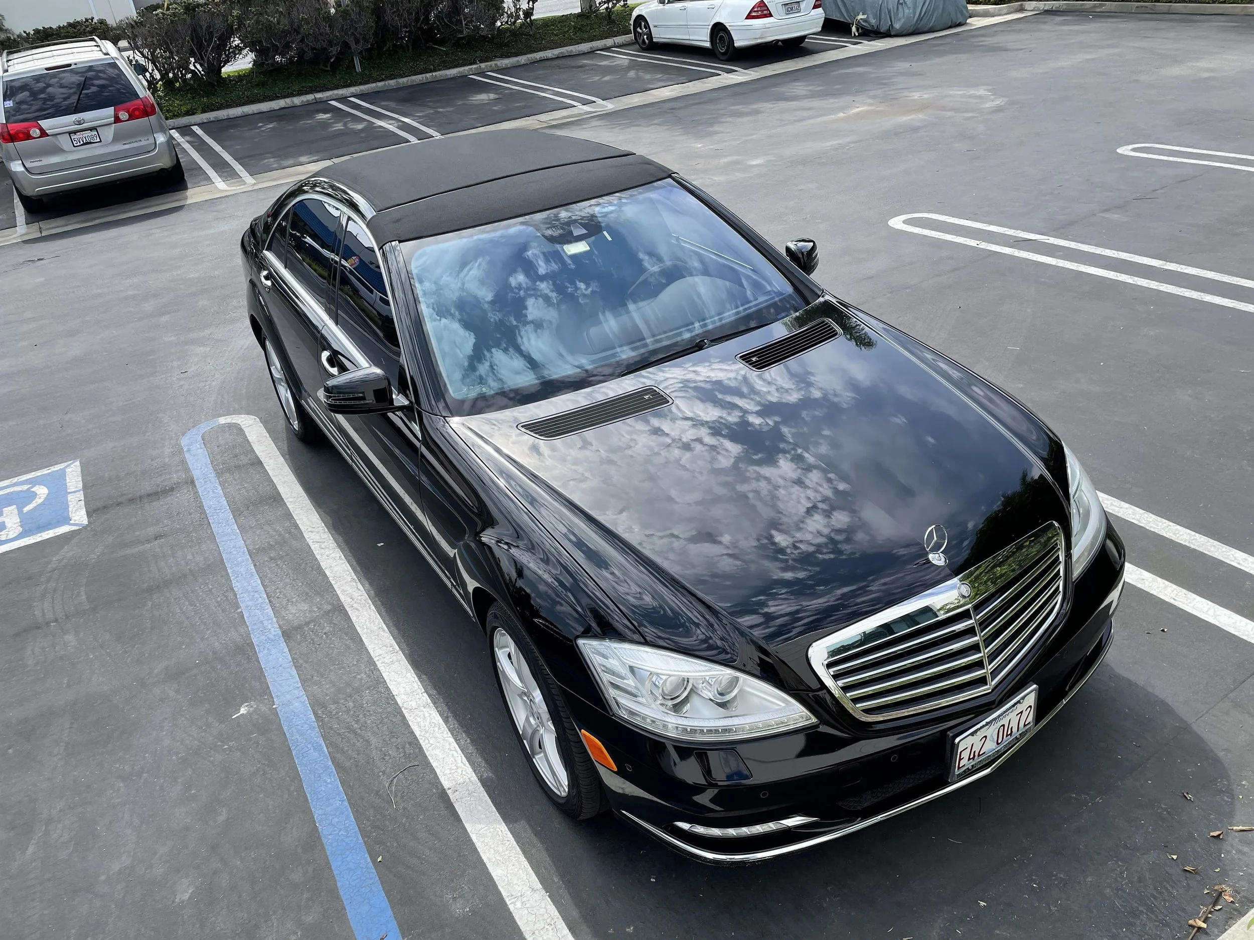 Mercedes S550 Convertible