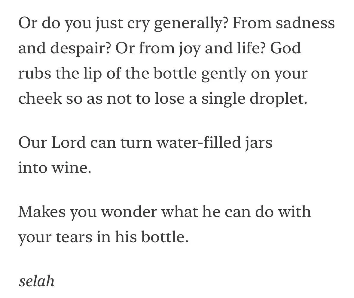 I cry. Do you? #linkinbio #christian #church #religion #despair #anxiety #depression #sheep #jesus #god #people