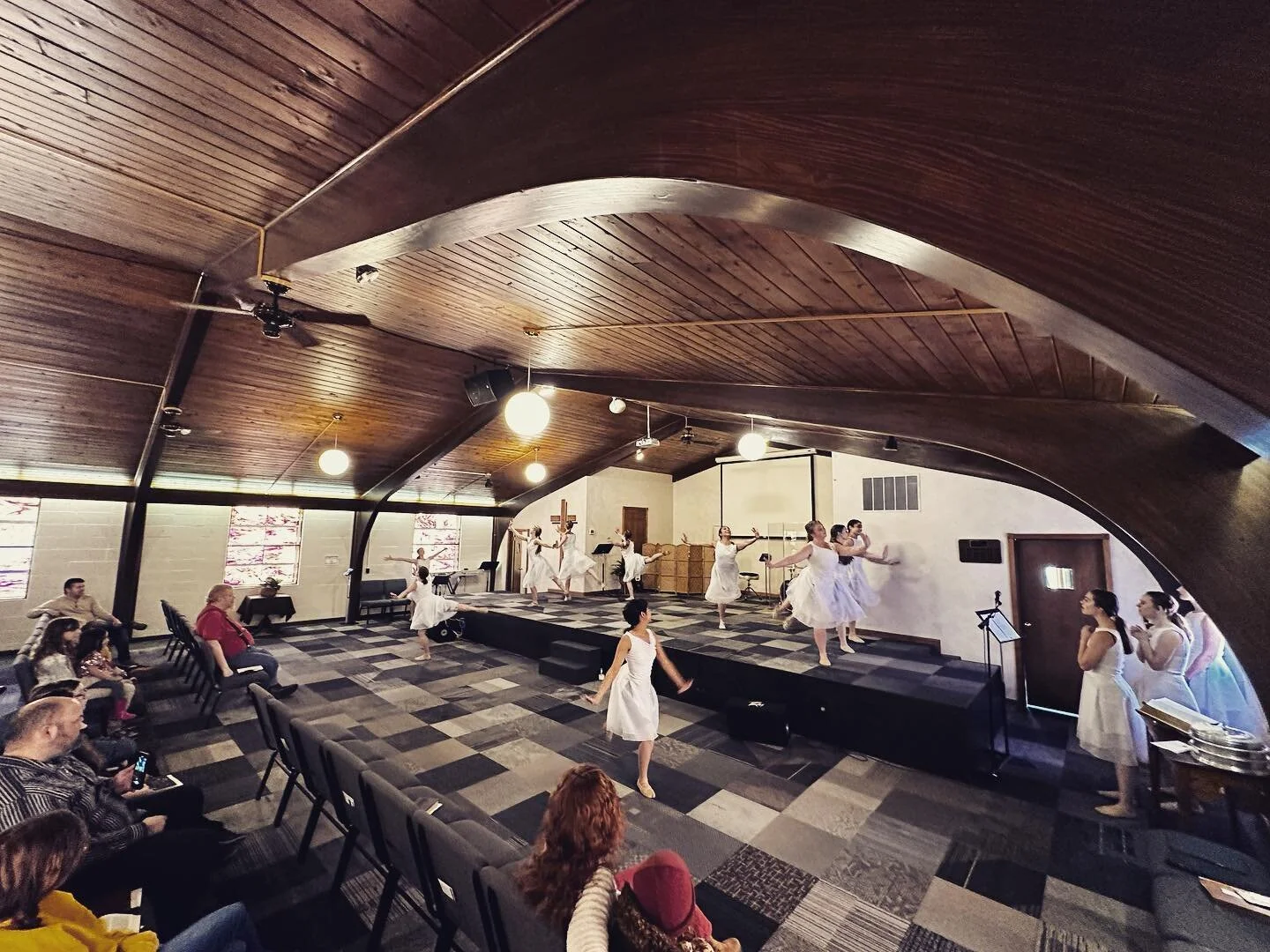 We had the Enoch Contemporary Ballet at @resurrection.assembly on Sunday. Incredibly blessed to host the arts at the church over the years. Praise the Lord.