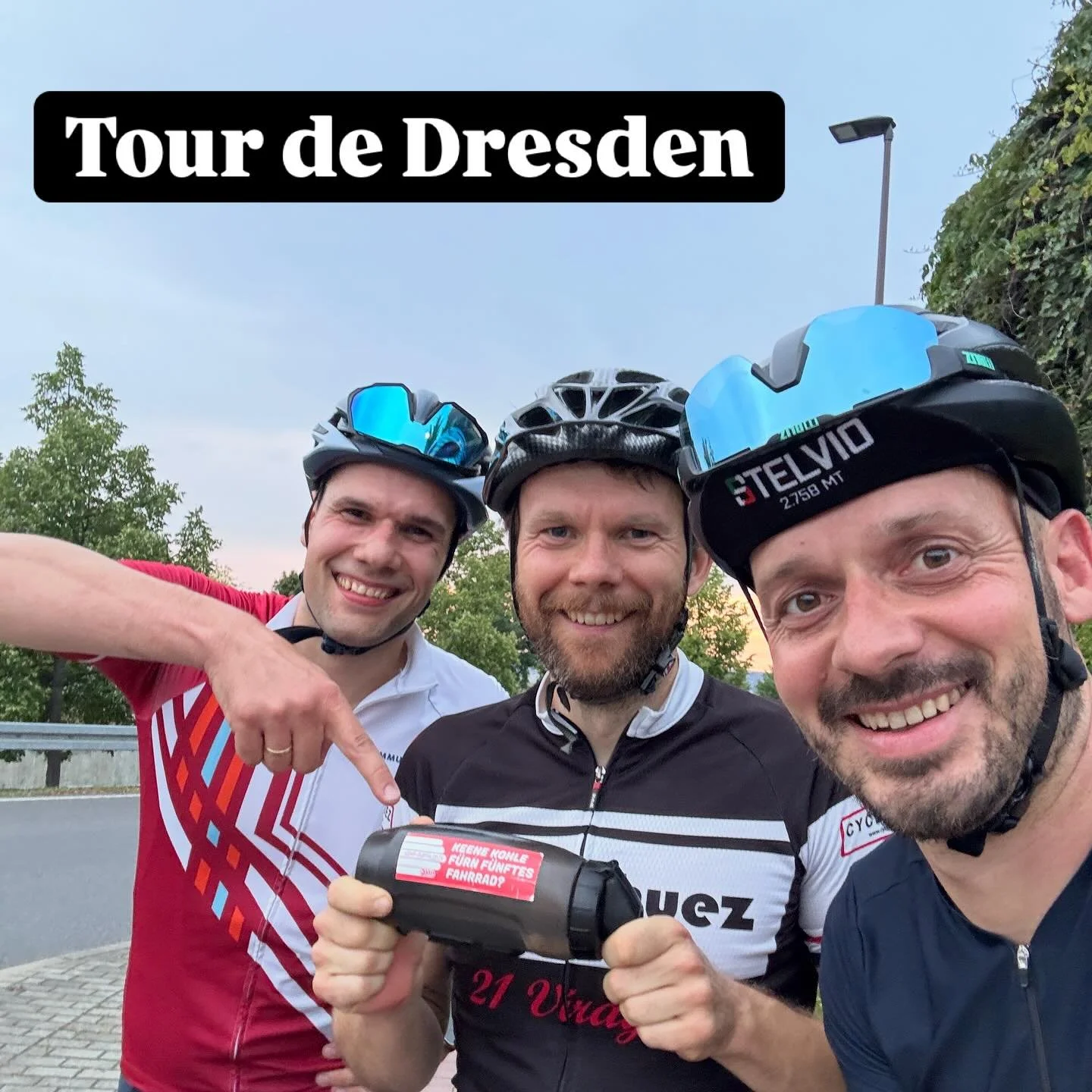 Gastspiel auf der 18. Etappe der Tour de Dresden 😎 Danke an @teambikepointdresden f&uuml;r die super Orga!!