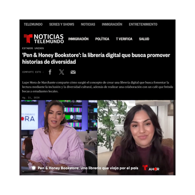 Lupe Mora de Marchante comparte cómo surgió el concepto de crear una librería digital que busca fomentar la lectura mediante la inclusión y la diversidad cultural, además de realizar una colaboración con un café que brinda becas a estudiantes locales