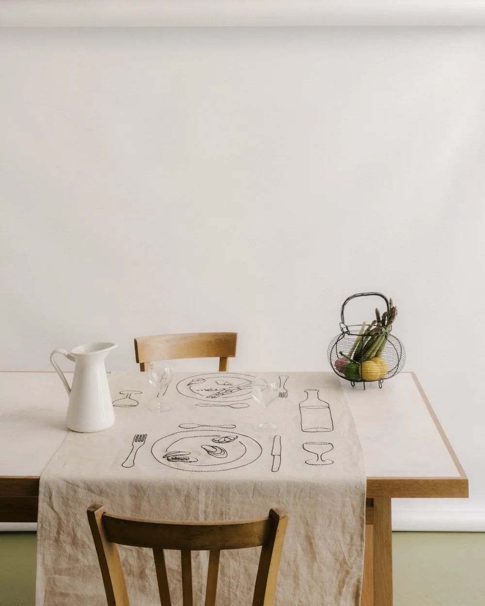 Gorgeous Embroidered Table Settings