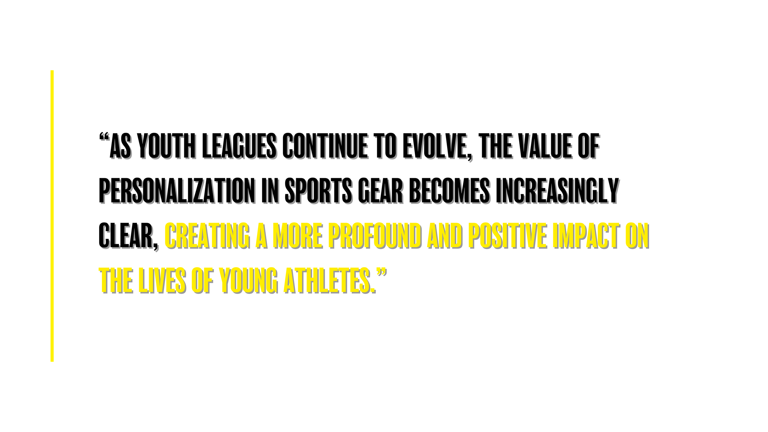 The Impact of Personalized Sports Gear in Youth Leagues