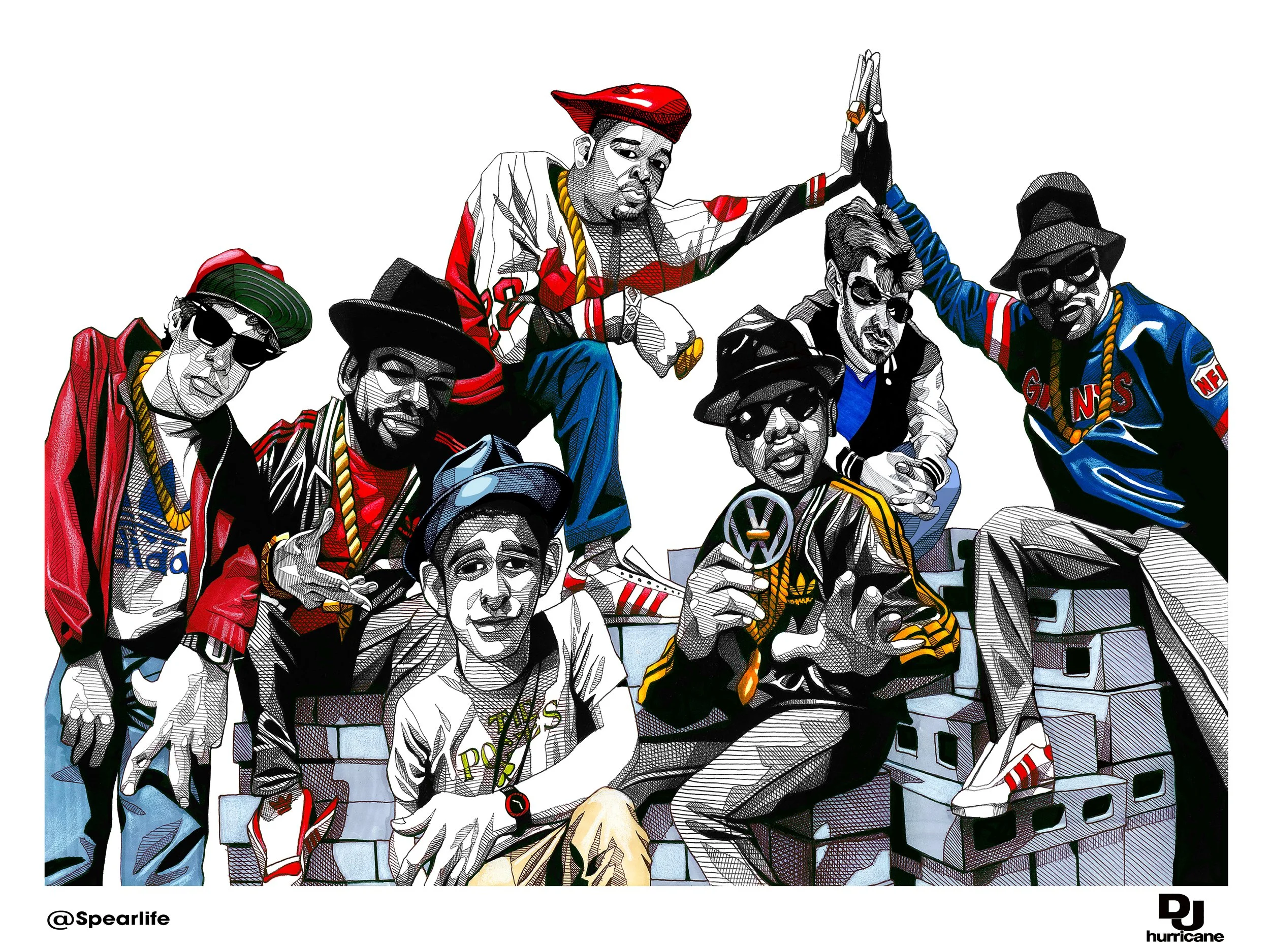 Spearlife VS Dj Hurricane Limited Edition Print 2025