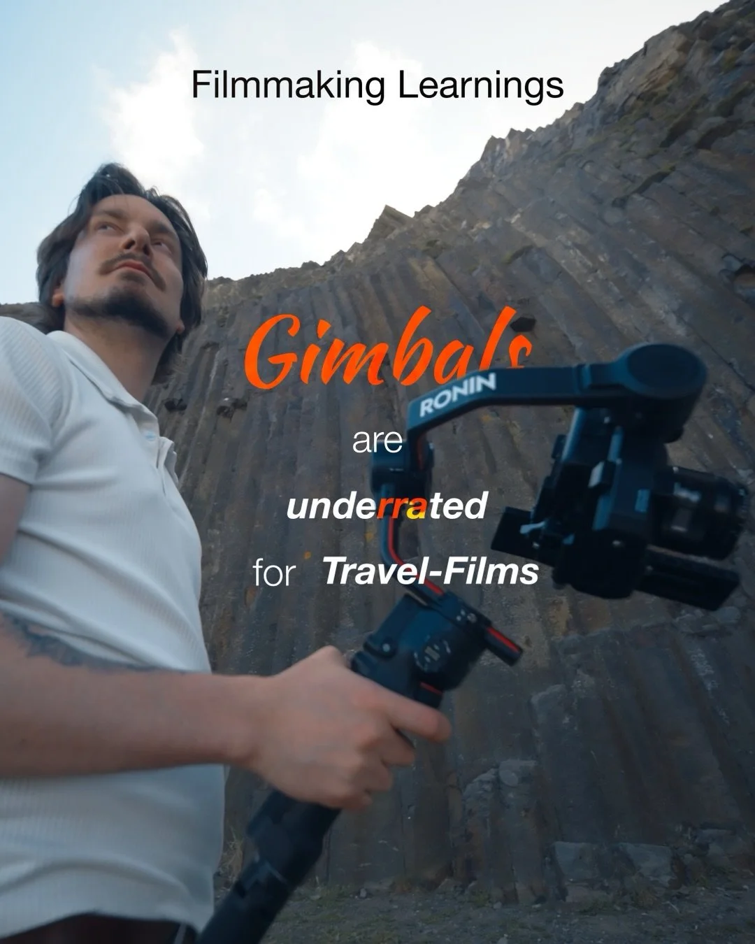 Gimbals are underrated for Travel-Films!

I long disregarded Gimbals on my travels and kept leaving them in my luggage without ever using them. 🫢

My problem? Shoots were unplanned and spontaneous, so packing every gear without considering what will