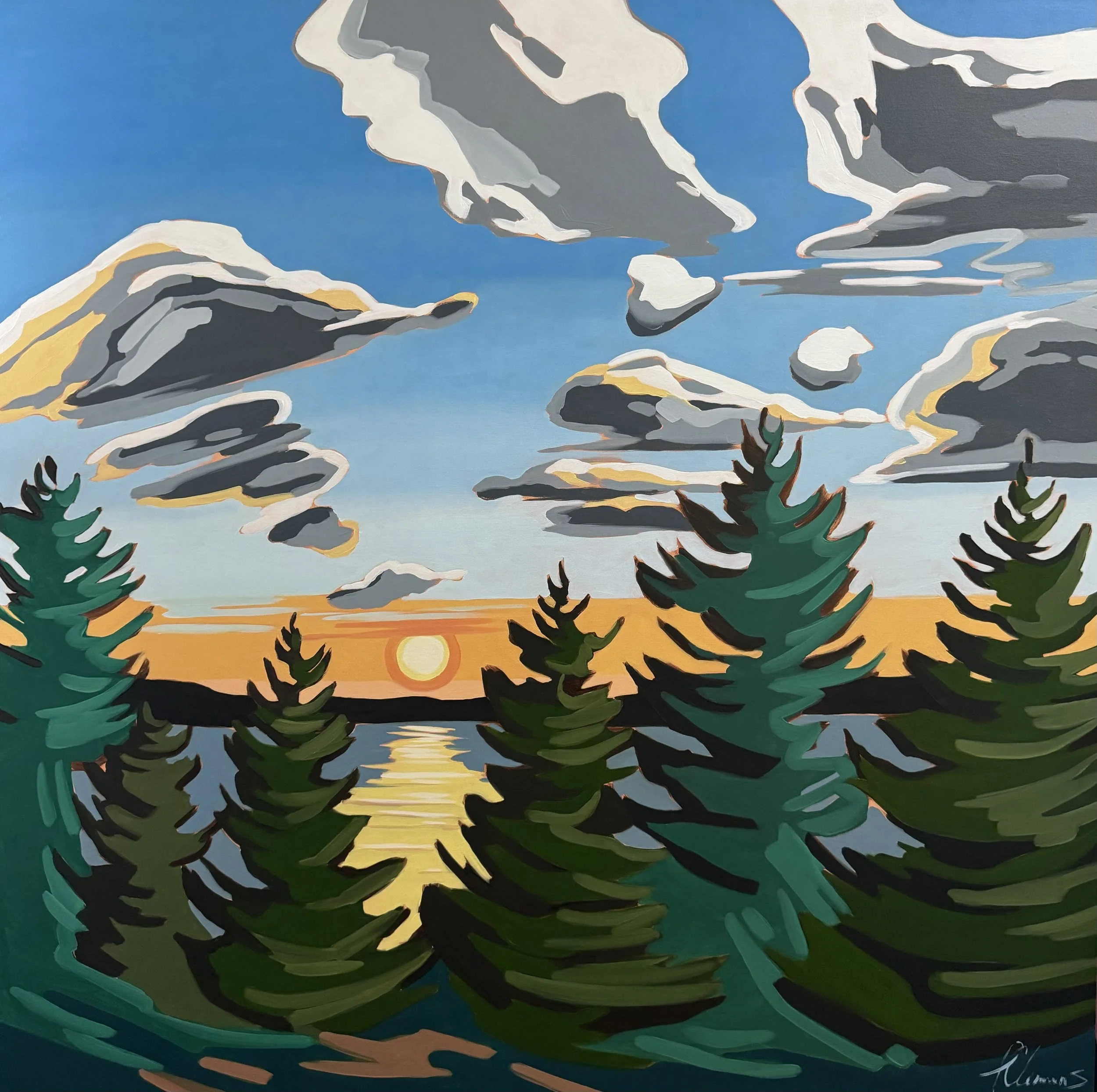 "Evening Glow"
48x48
SOLD