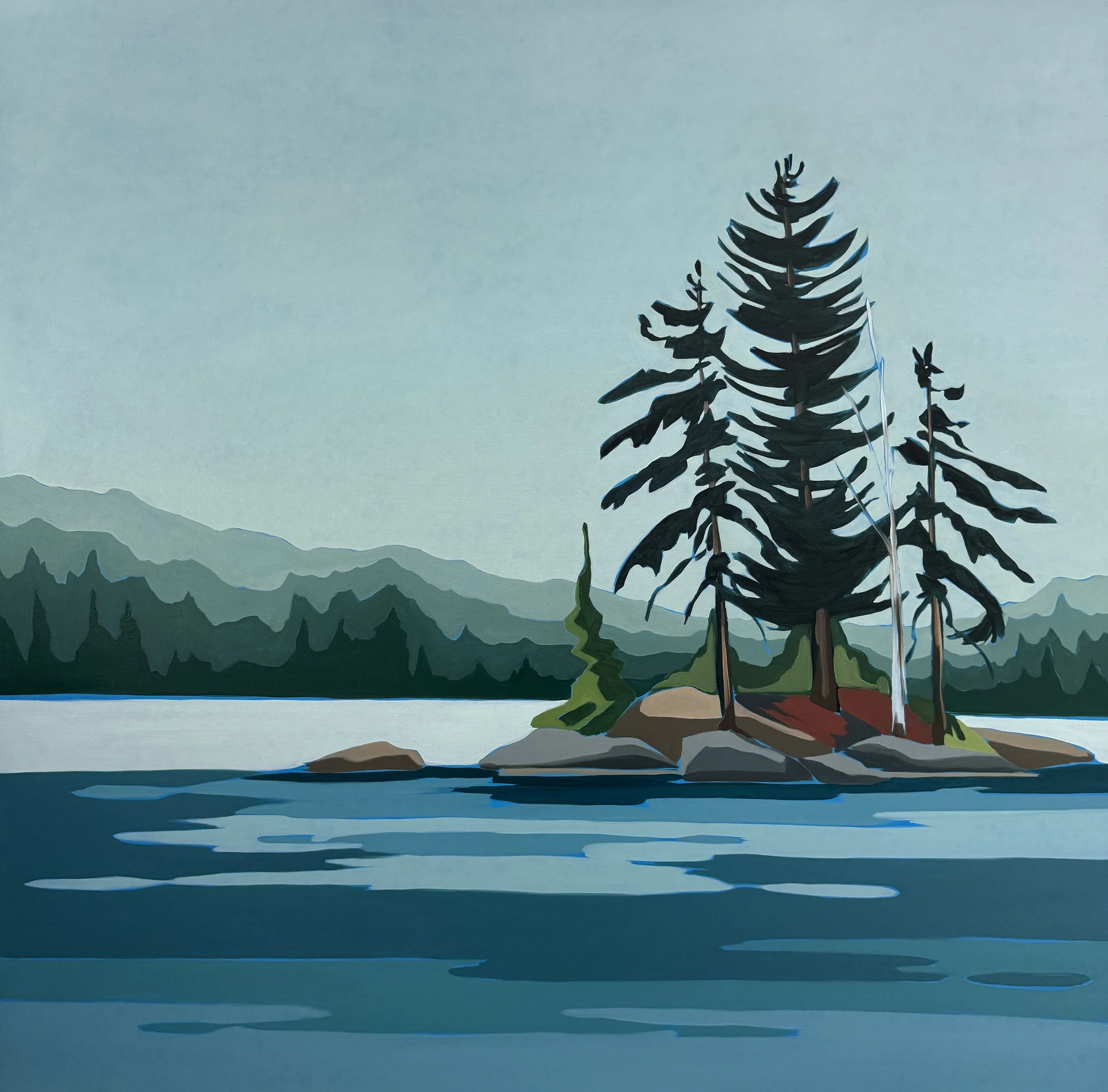 "To Be Still"
48x48
Oil on Canvas
$4,000
Available through Cloud Gallery