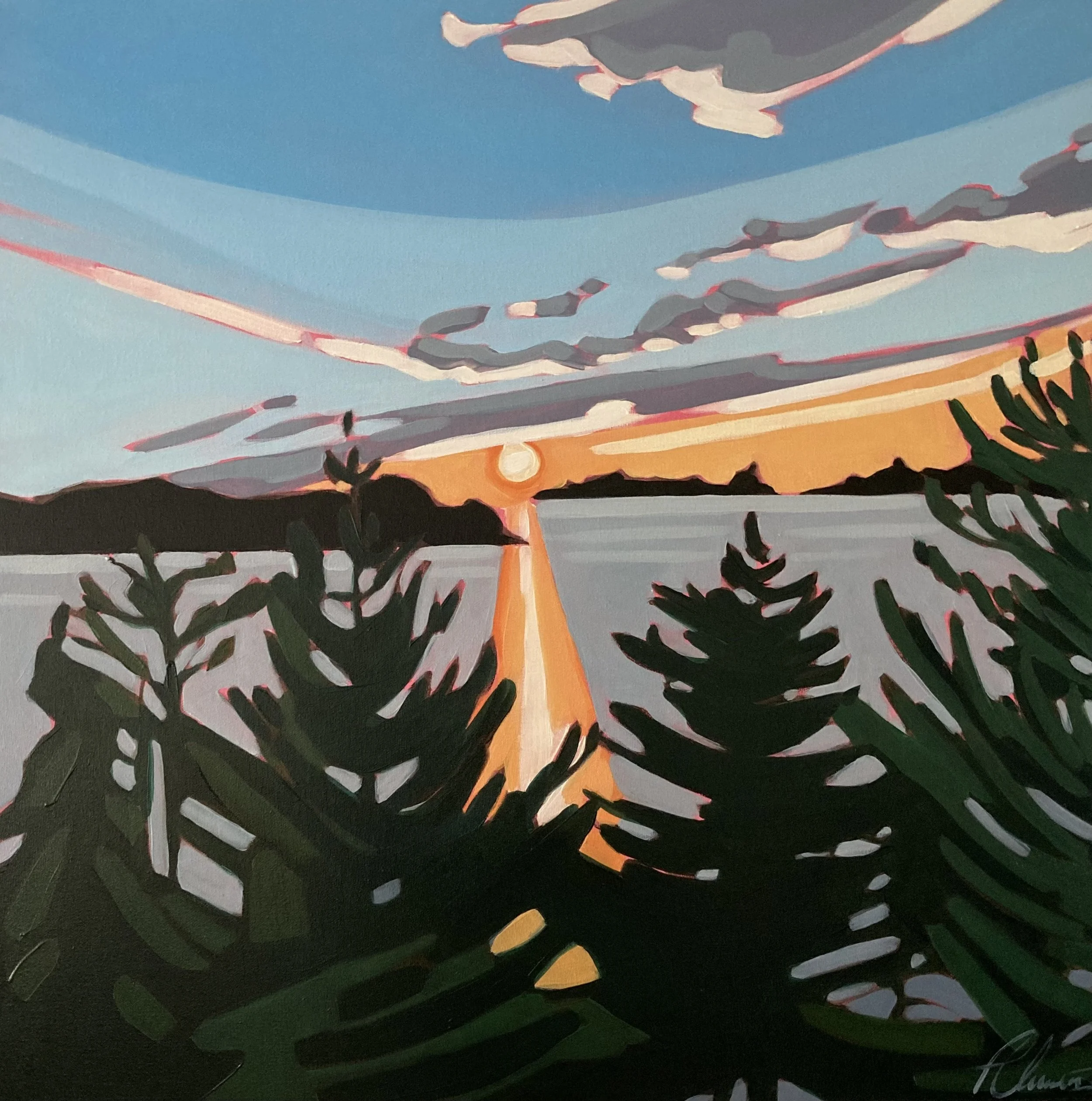 "The Main Event"
24x24
SOLD