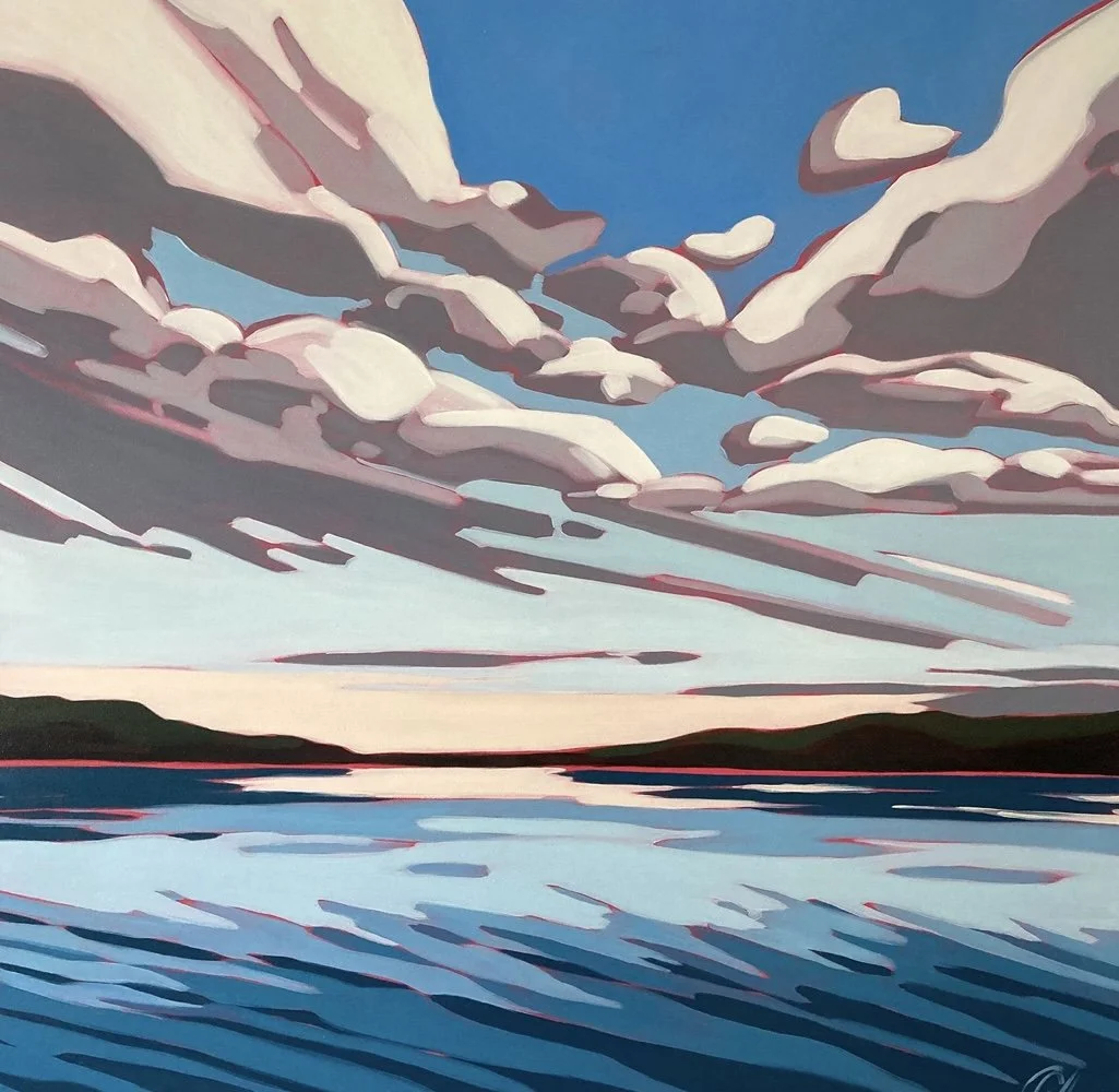 "Where My Heart Hides" 
 36x36
SOLD