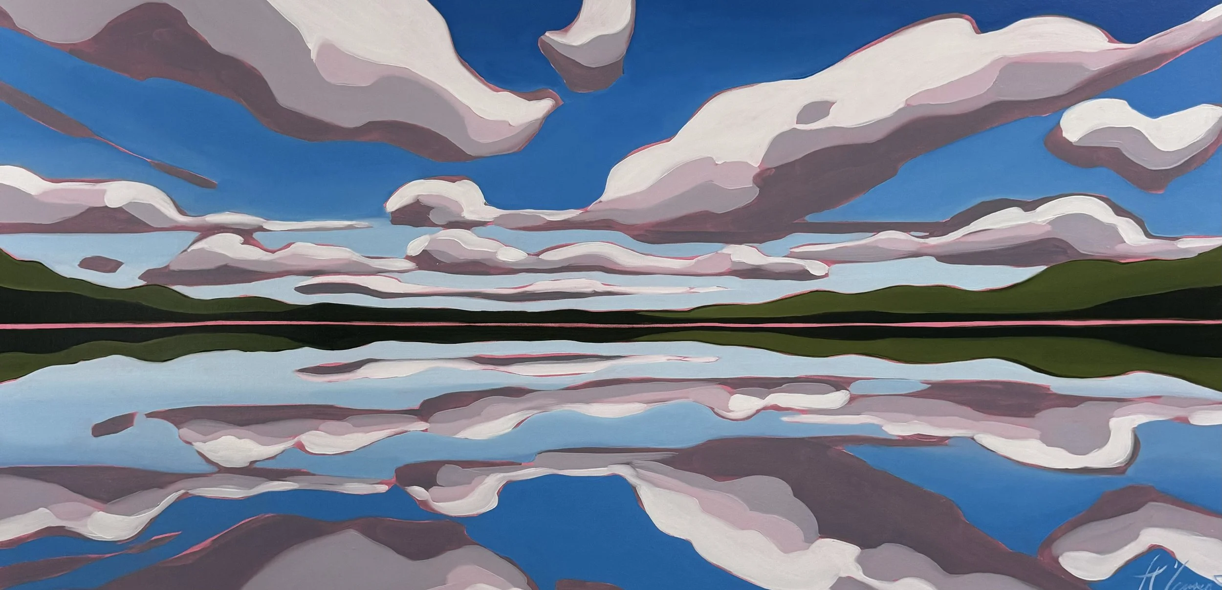 "It's All A Dream"
24x48
Oil on Canvas
$2,000
Available through County Creative Gallery